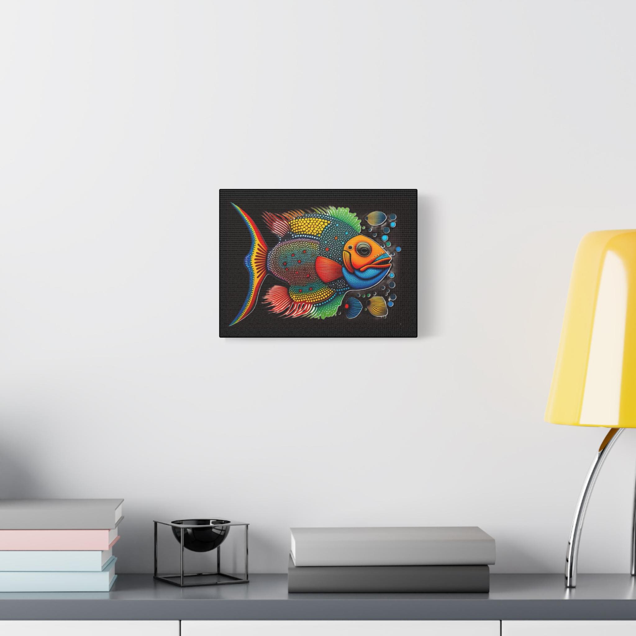 Abi Fish Canvas Wall Art