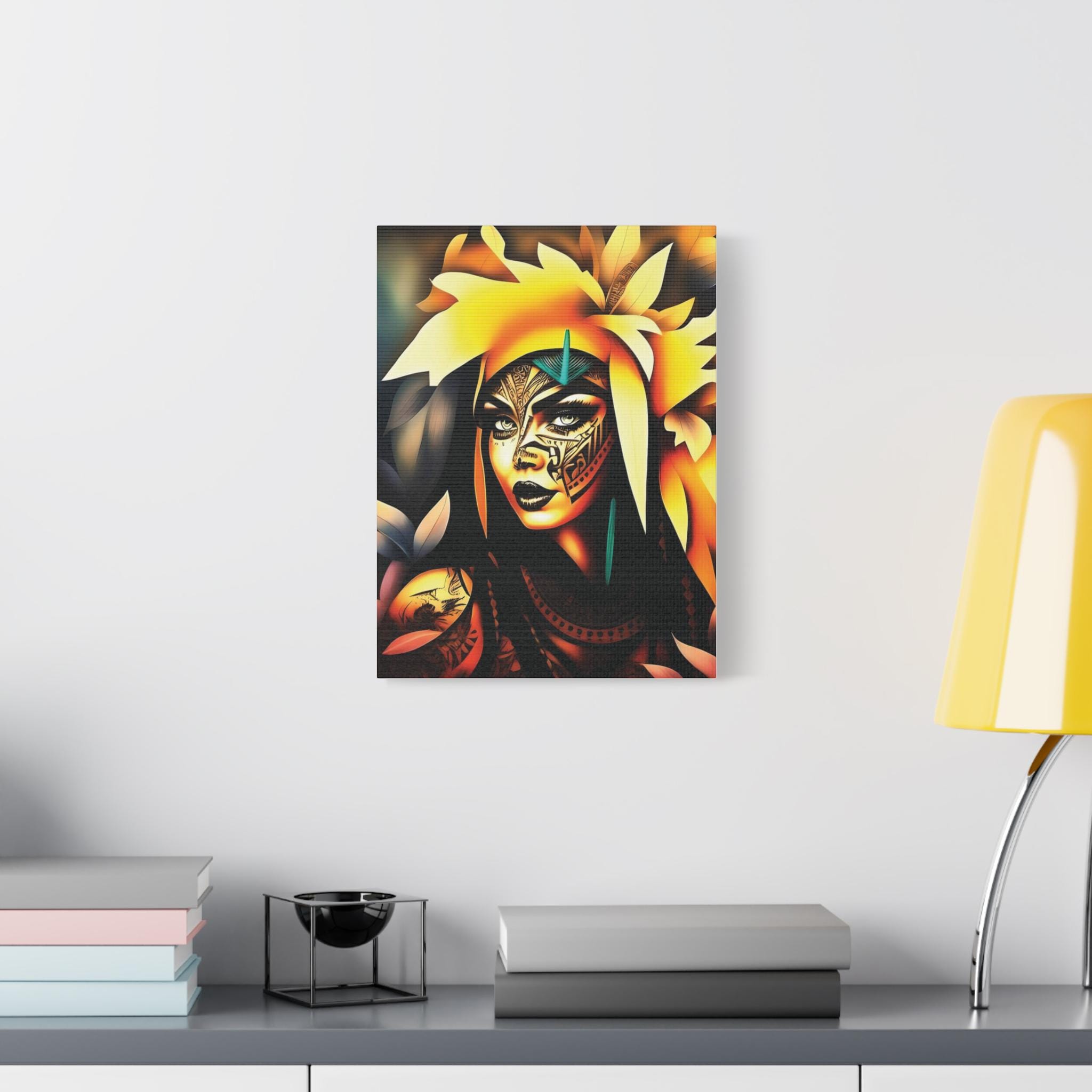 Poly Princess - Canvas Wall Art