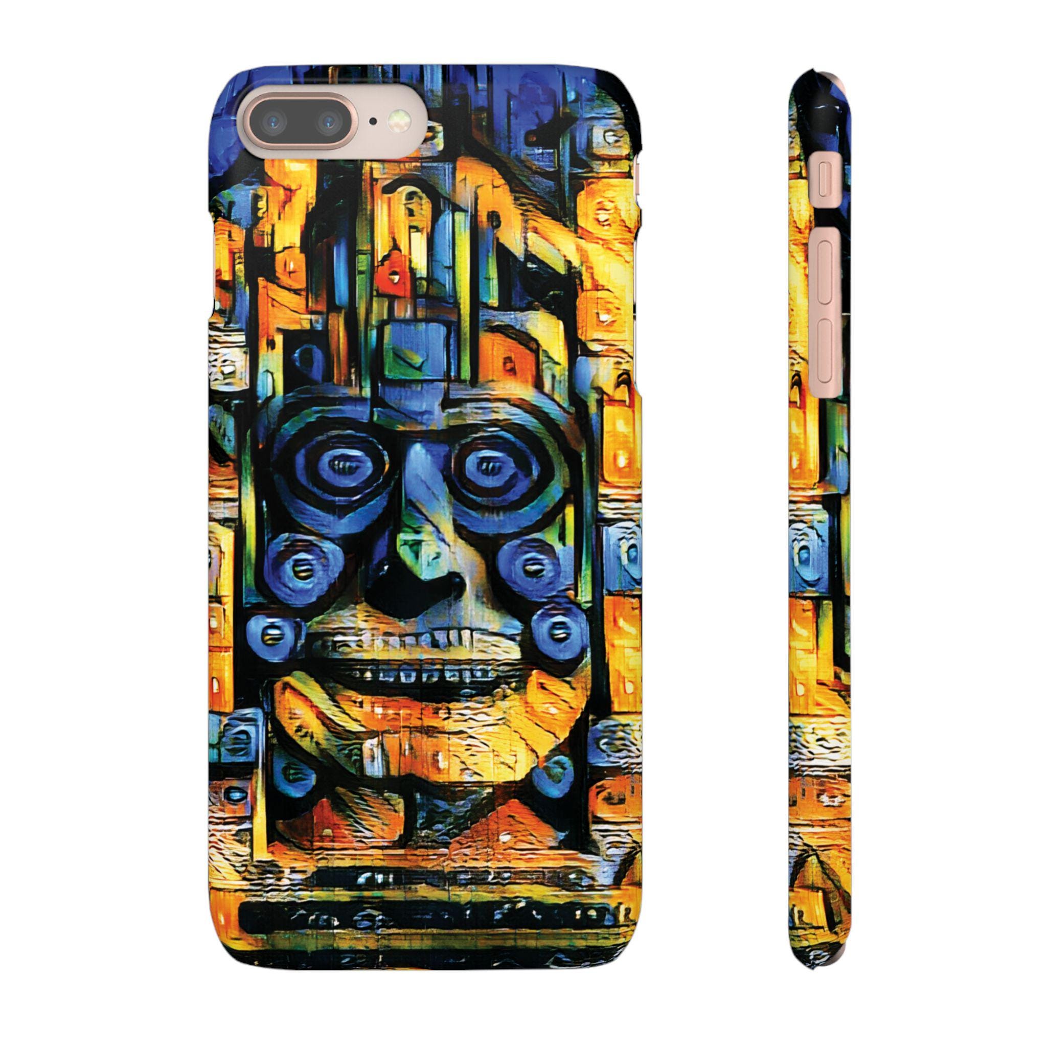 Purple Face iPhone Snap Case - Walt Smith Fiji Ocean Art - Supports ADE Reef Restoration