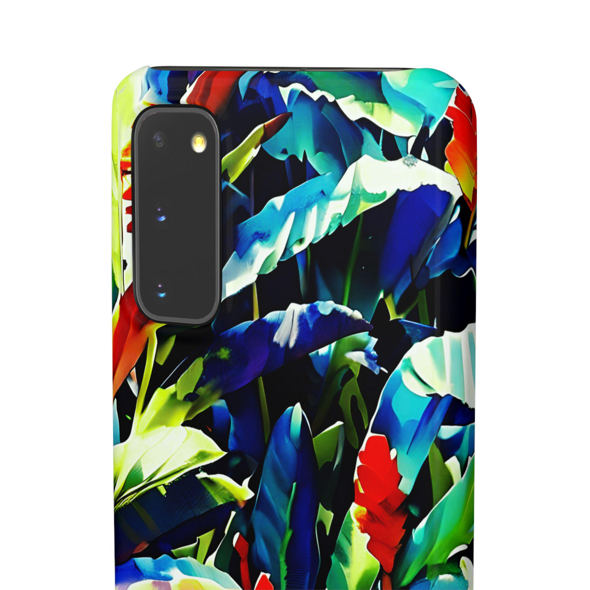 Floral Ginger Android Snap Case - Walt Smith Fiji Ocean Art - Supports ADE Reef Restoration