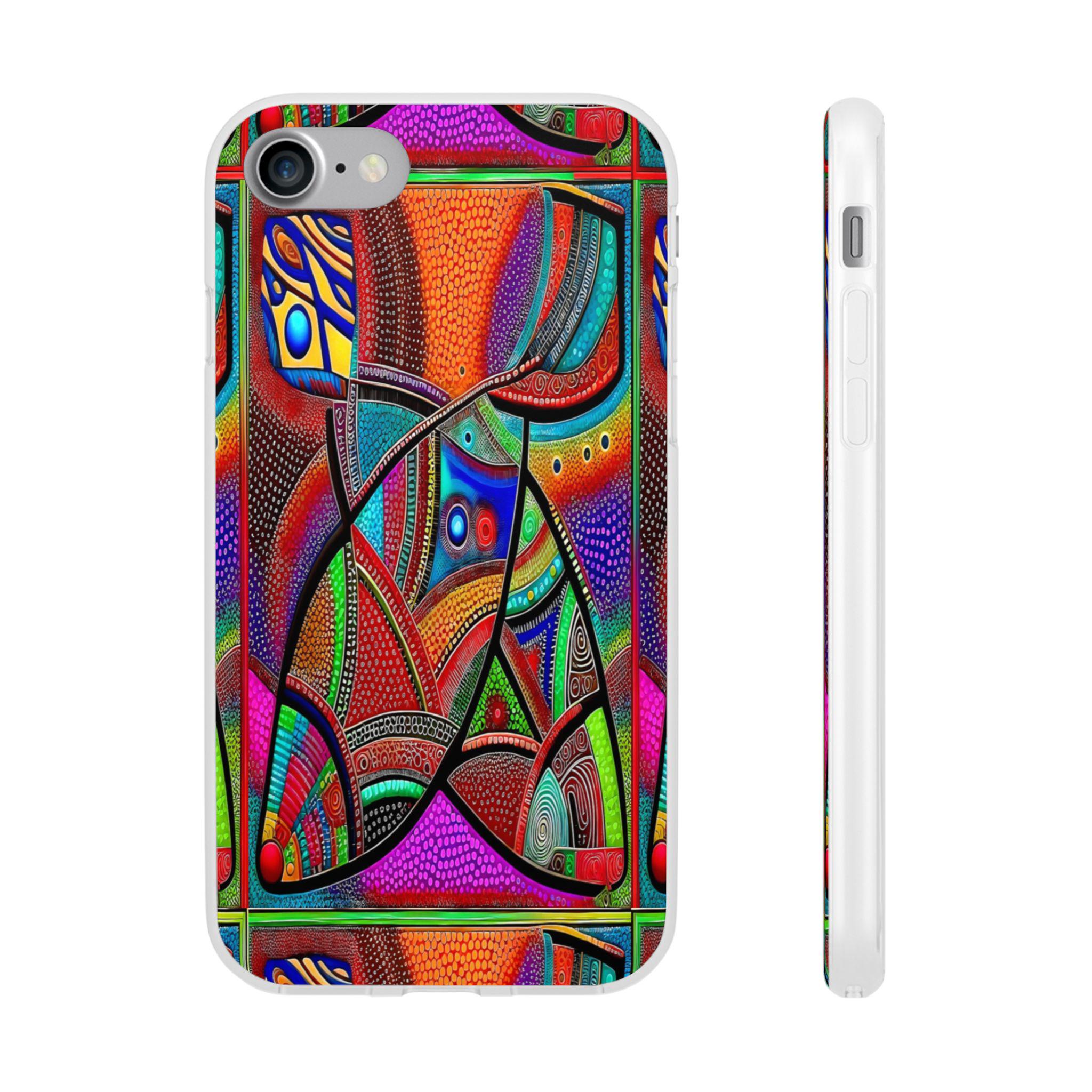 Artistic Fish iPhone Flexi Case