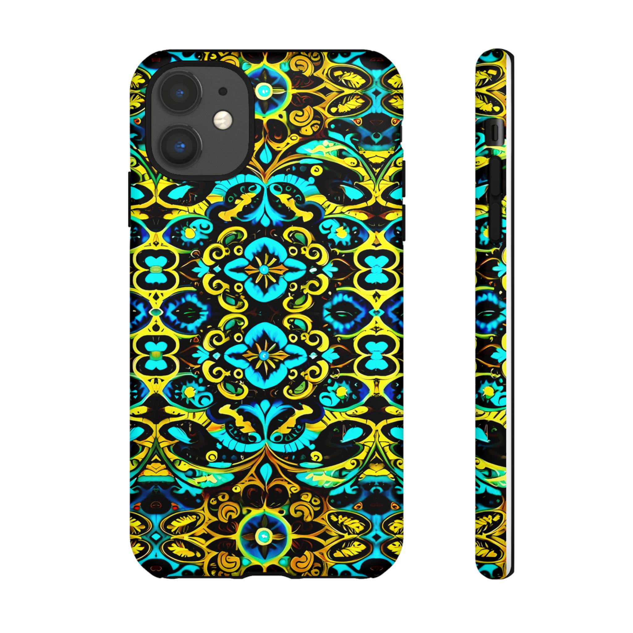 Blue Lace iPhone Tough Case - Walt Smith Fiji Ocean Art - Supports ADE Reef Restoration