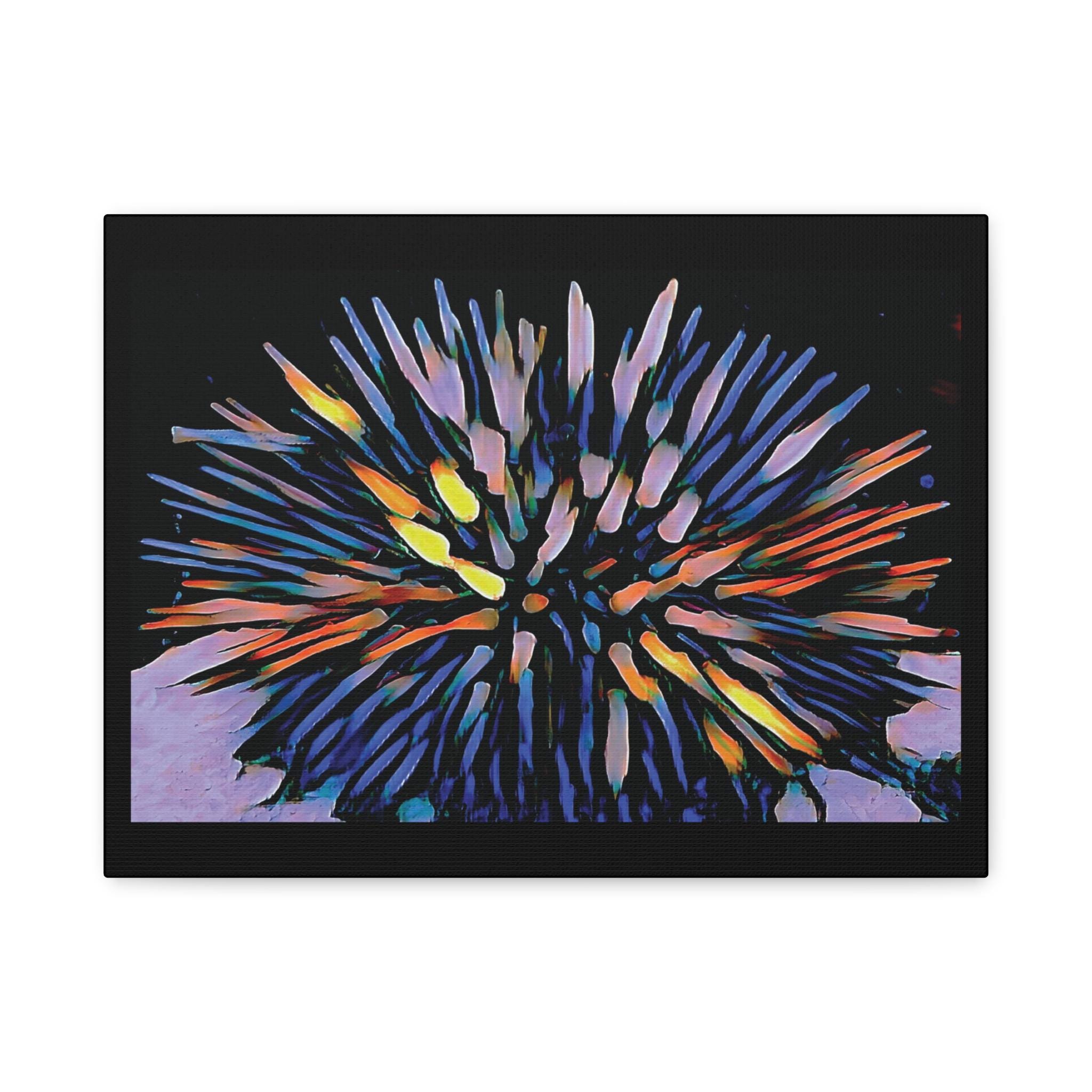 Hello Spike Canvas Wall Art