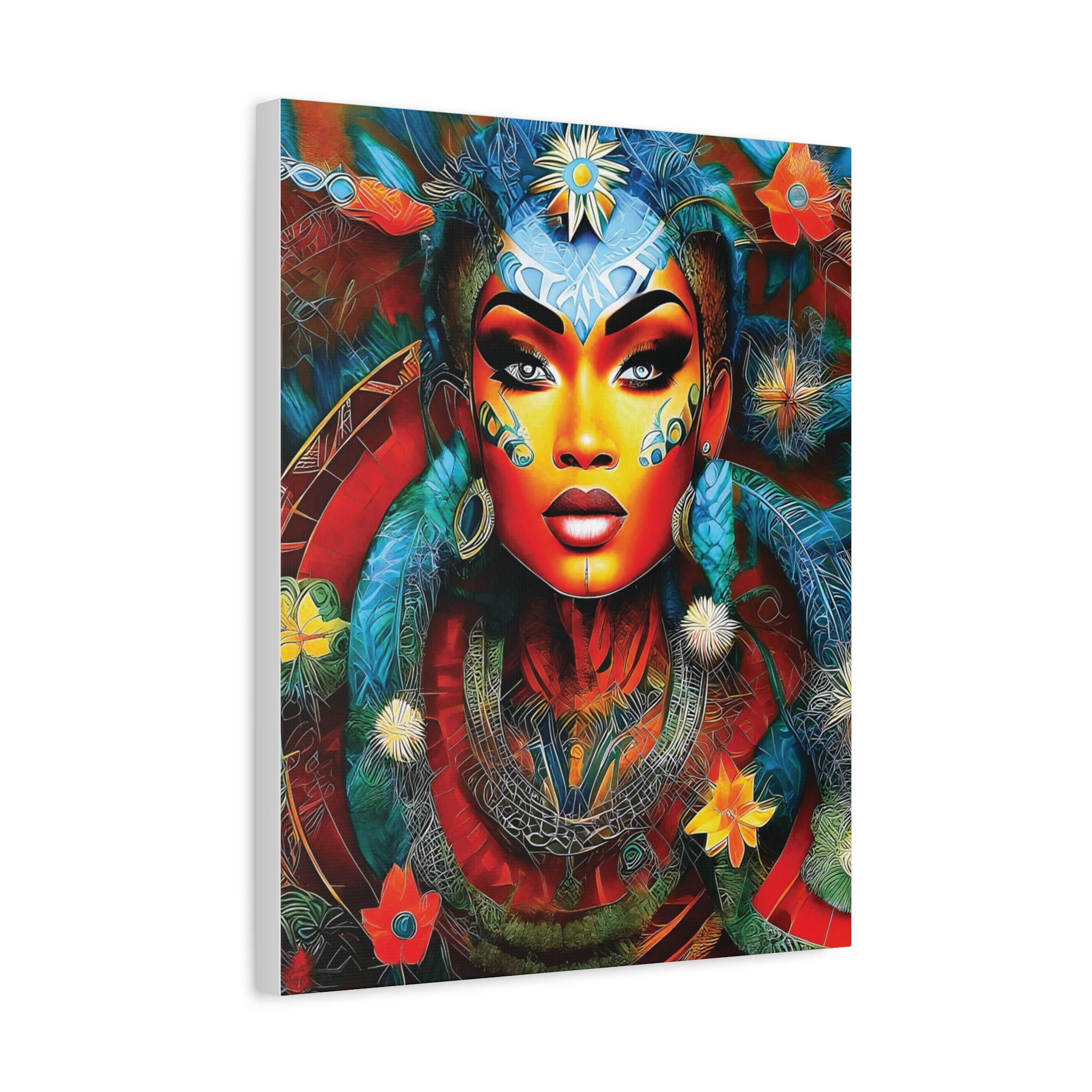 Blue Lace - Canvas Wall Art