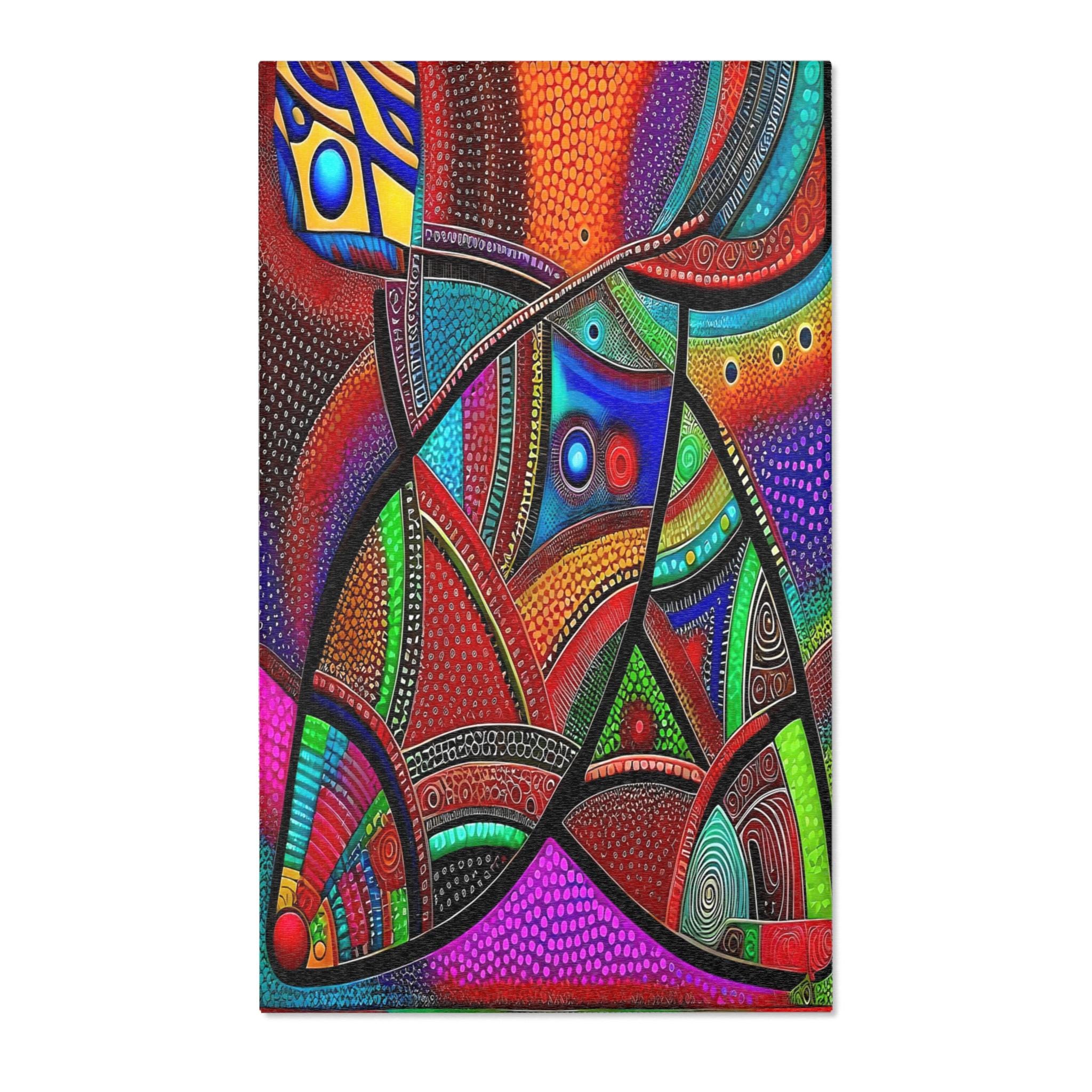 Fish Phone Area Rug