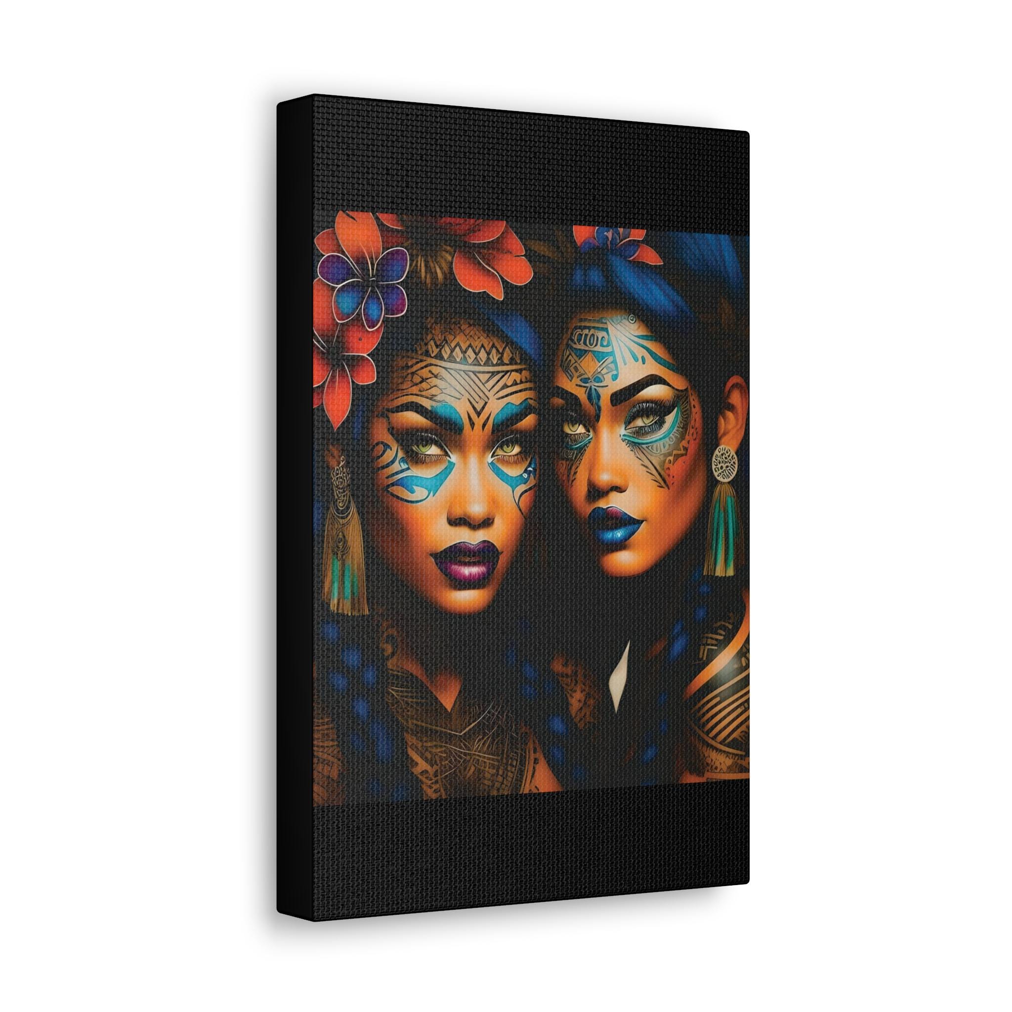 Painted Ladies Canvas Wall Art