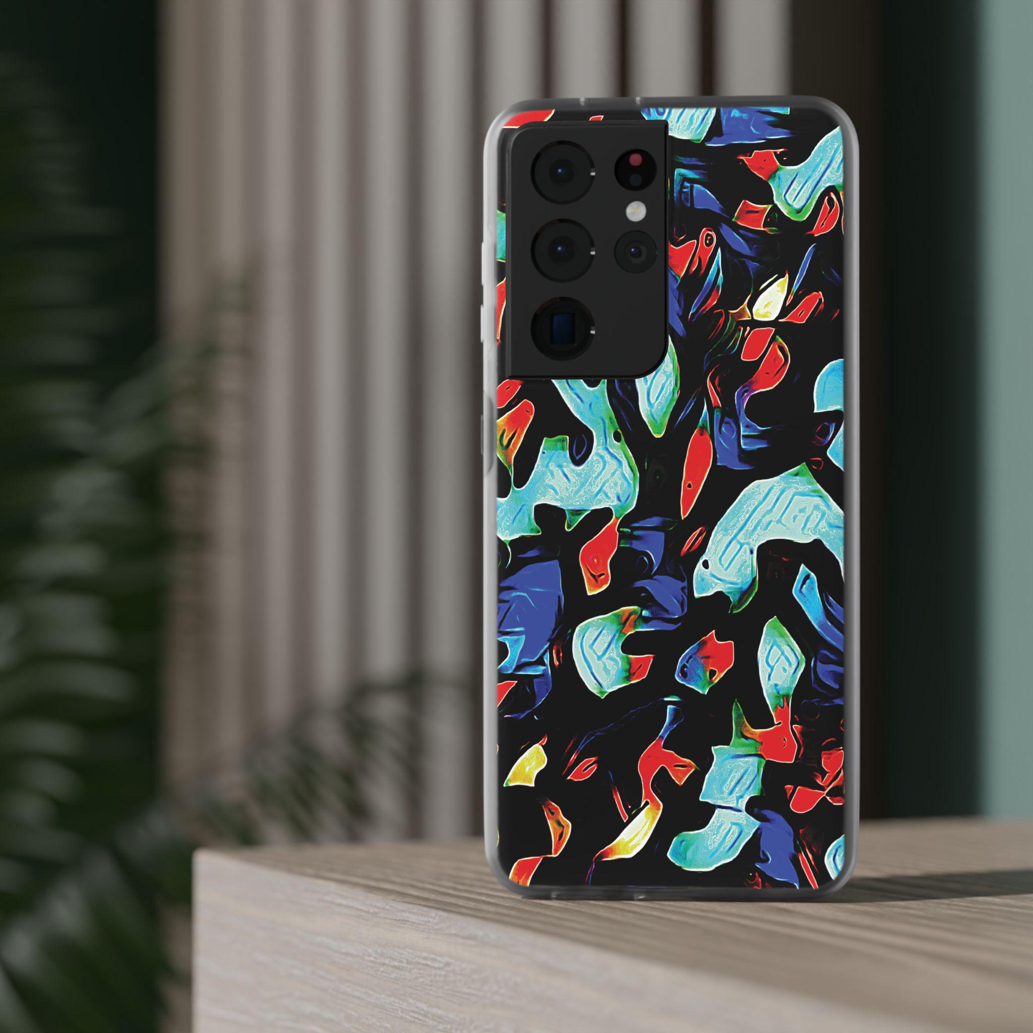 Wild Branch Android Flexi Case - Walt Smith Fiji Ocean Art - Supports ADE Reef Restoration