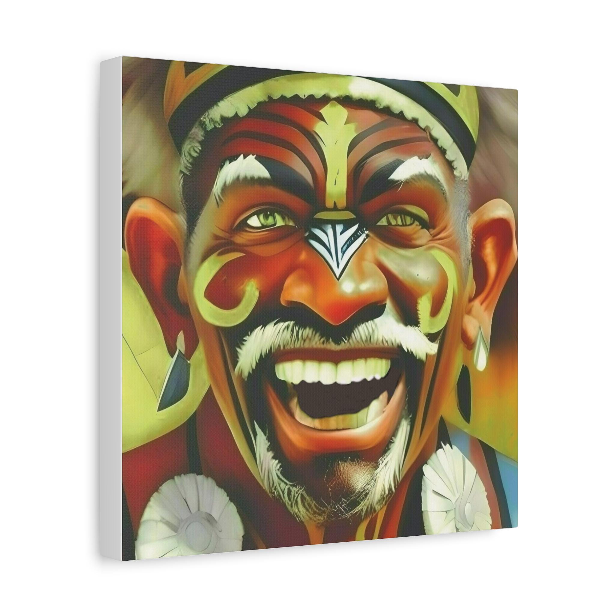 Happy Elder - Canvas Wall Art