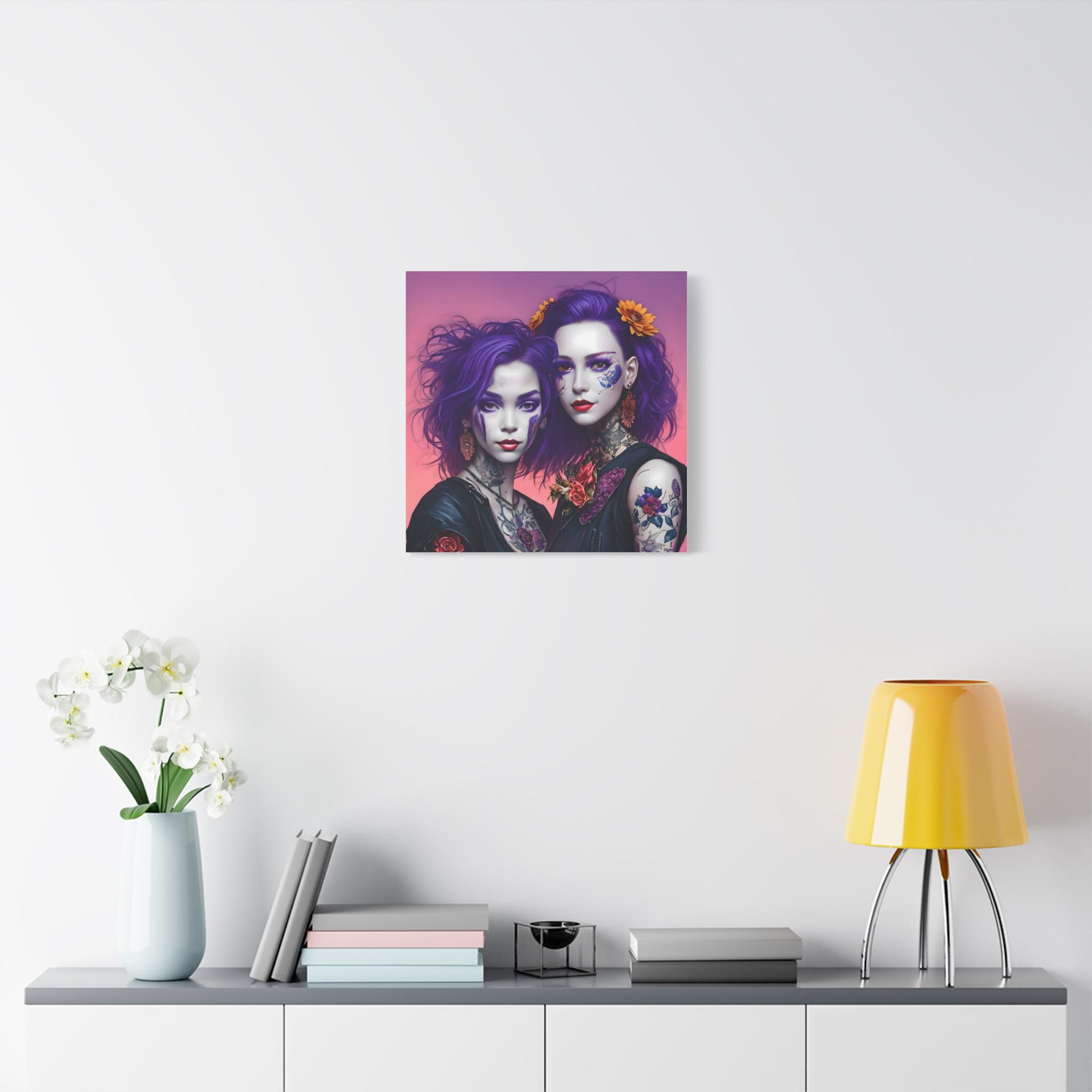 Purple - Canvas Wall Art