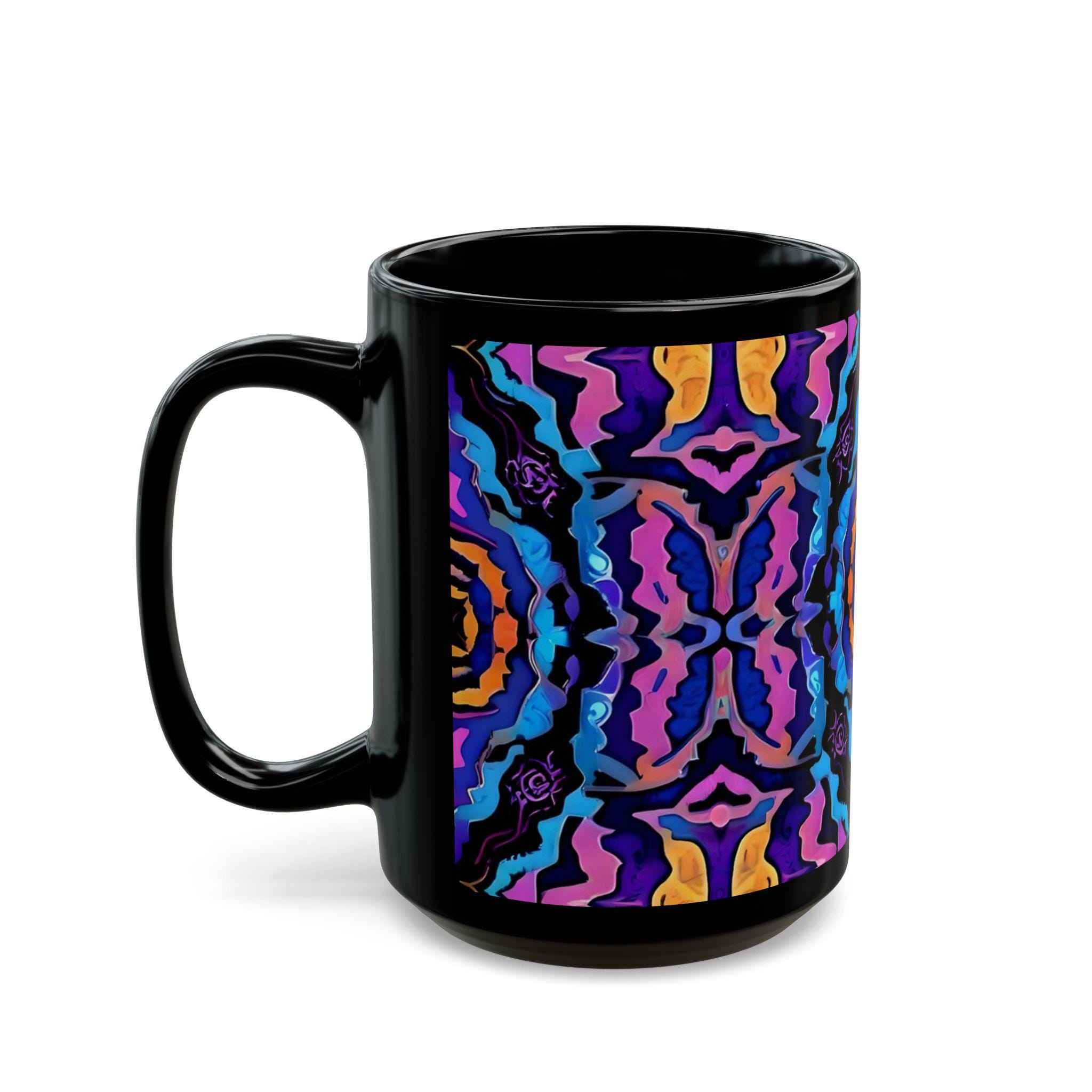 Purple H - Coffee Mug