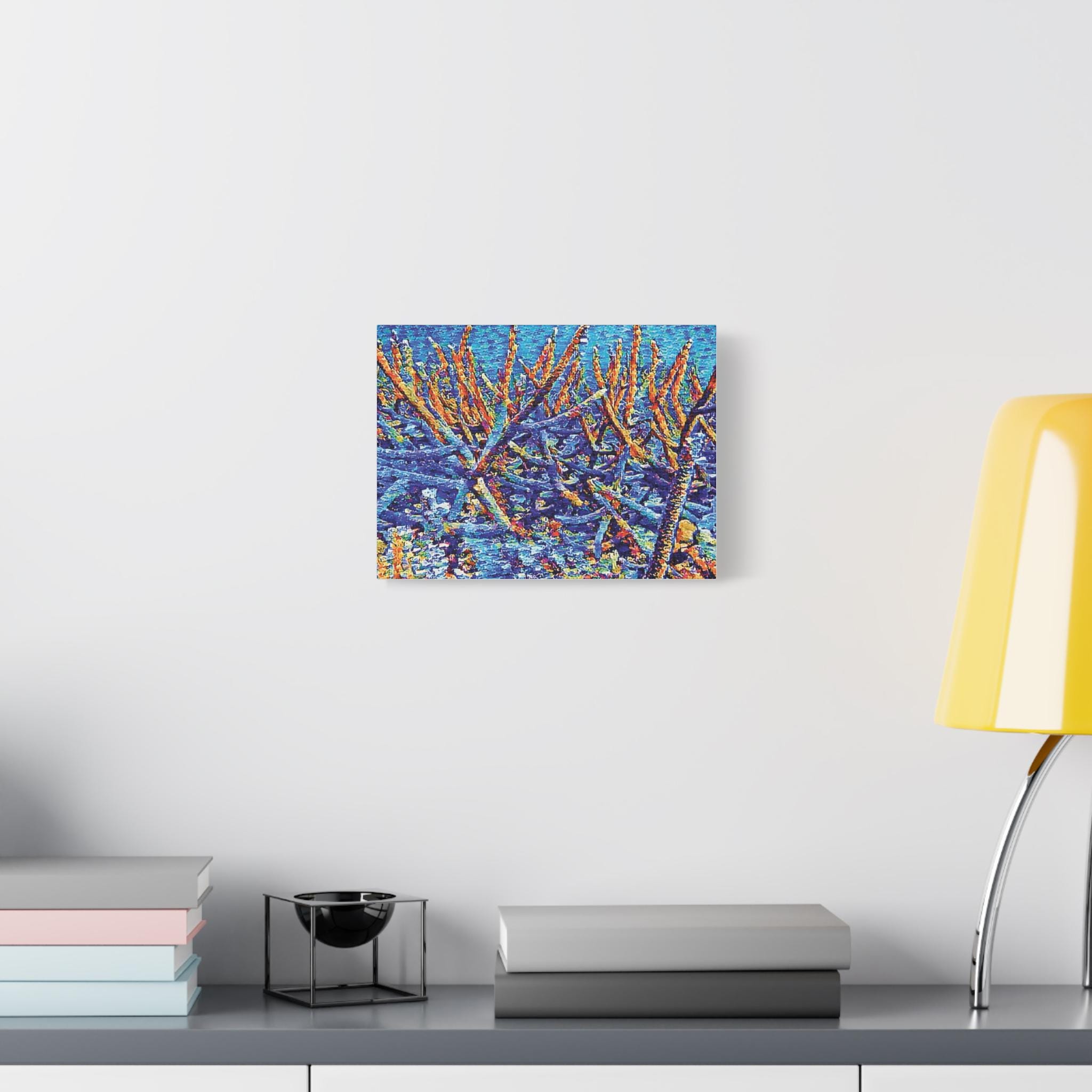 Stag Garden - Canvas Wall Art