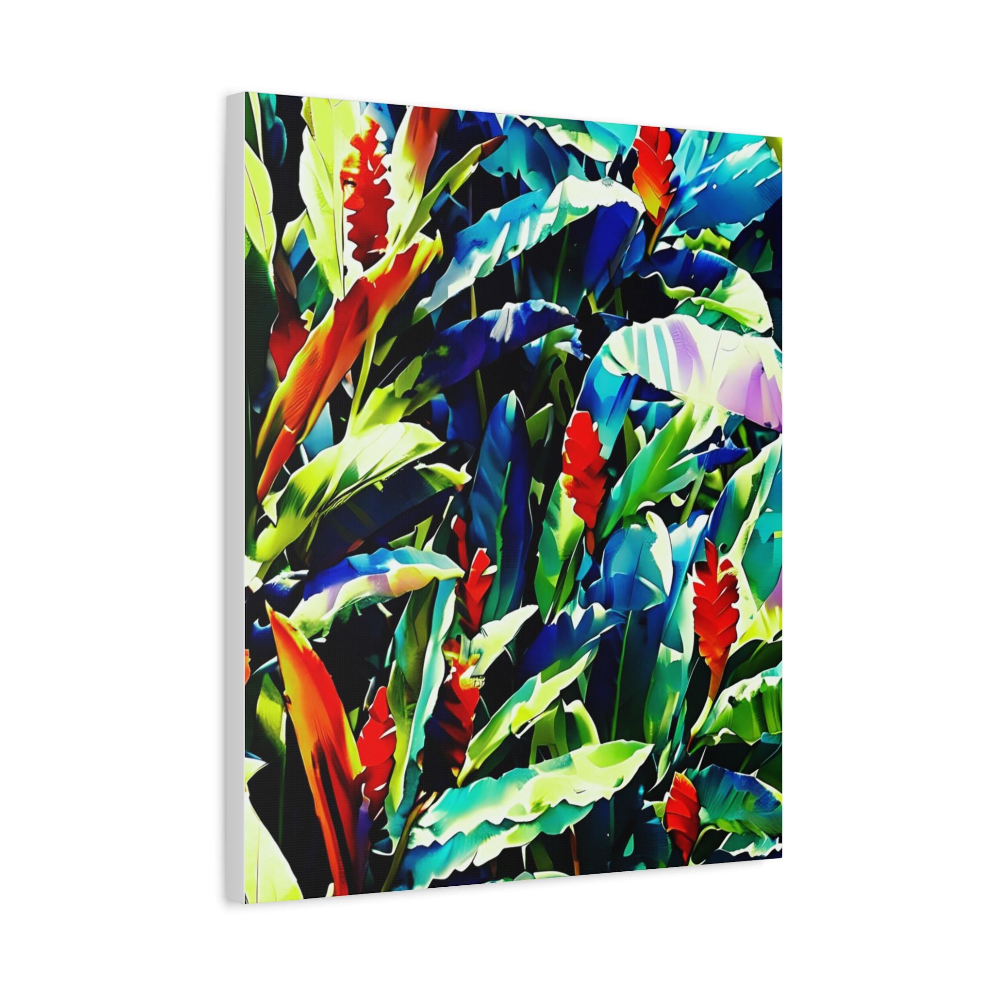 Floral Ginger - Canvas Wall Art
