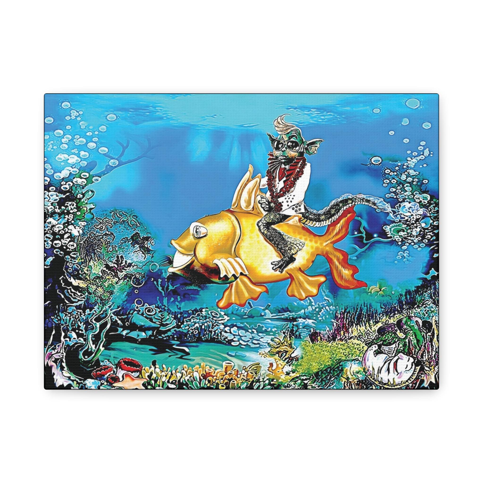 Elfish Baby Canvas Wall Art