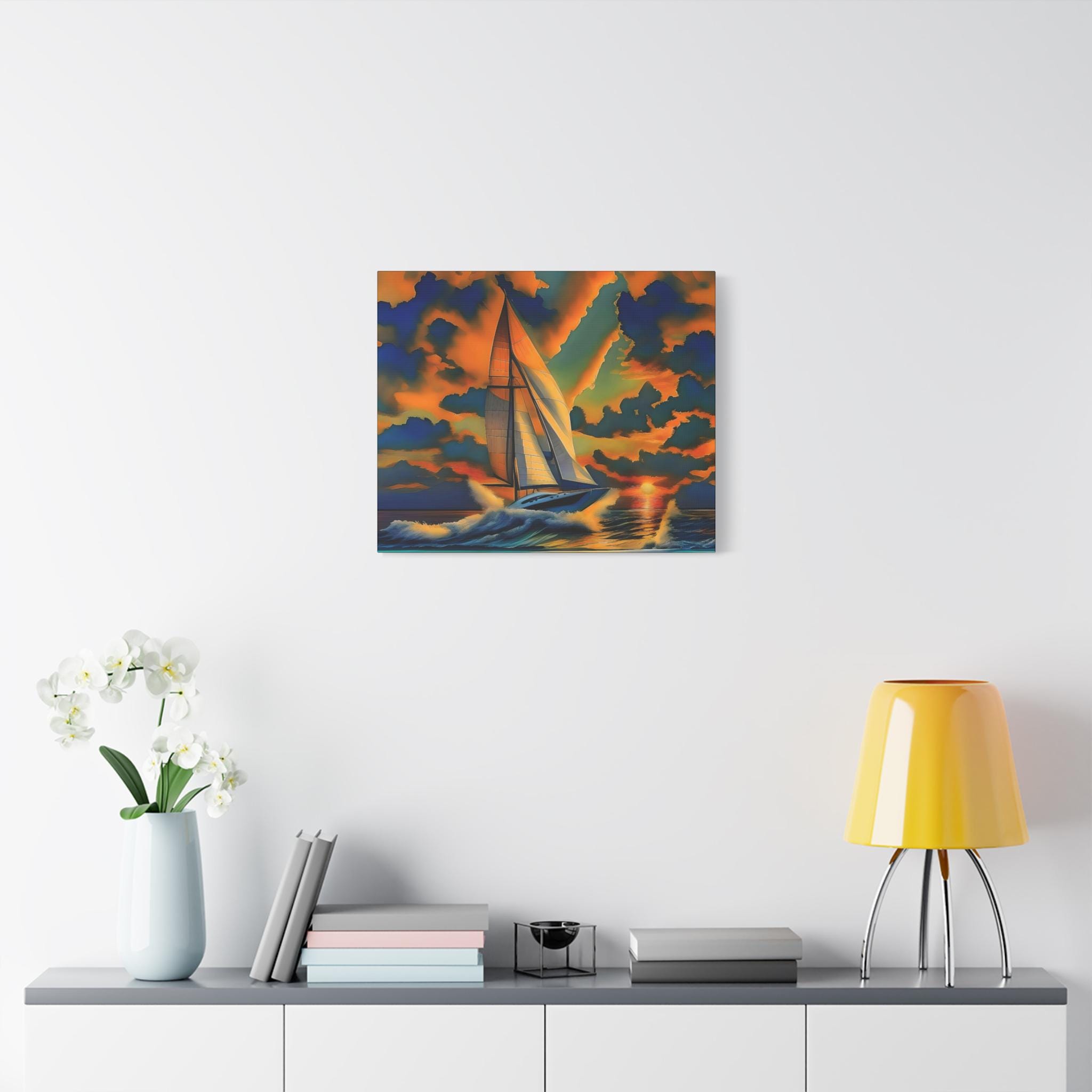Race Of The Day Canvas Wall Art