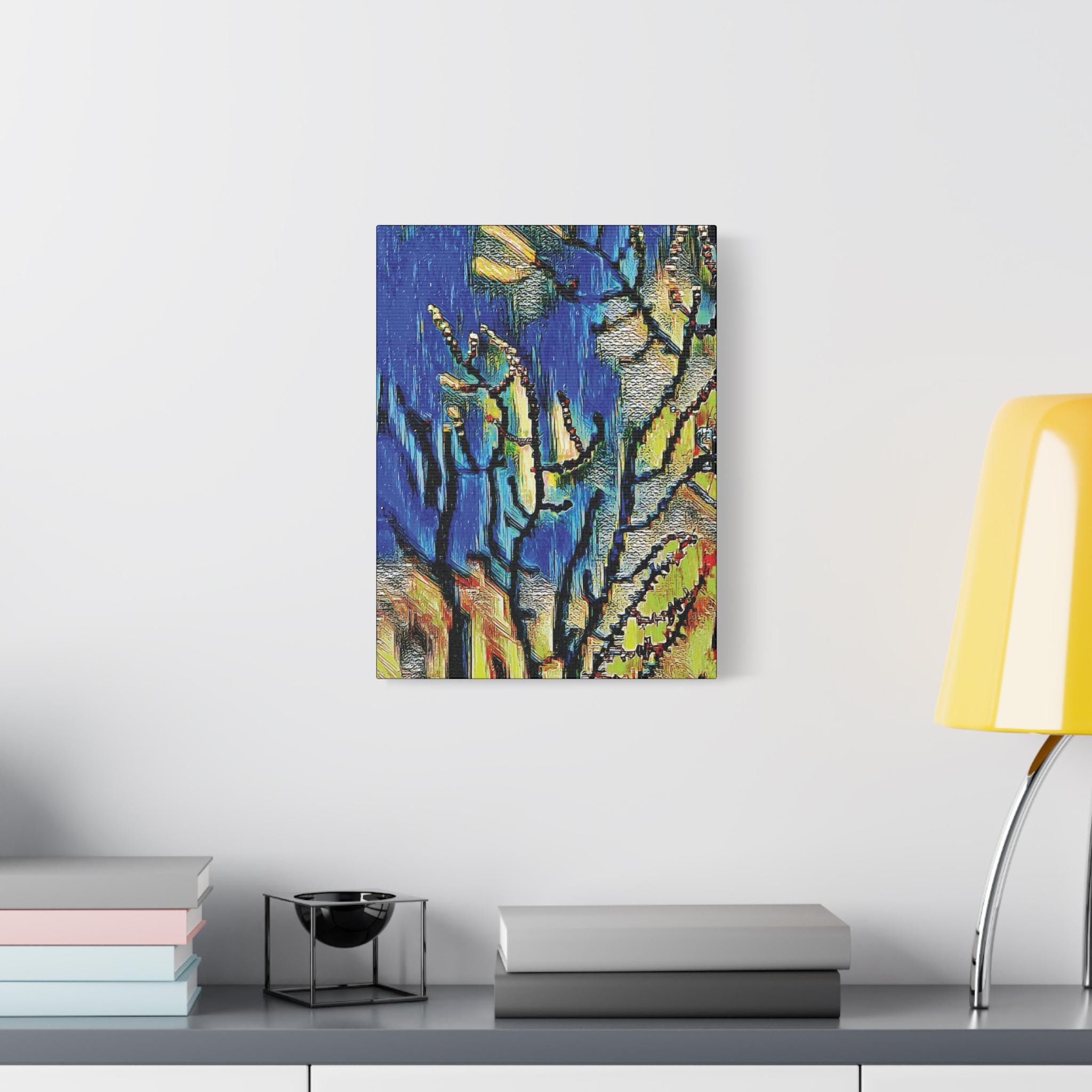 Deep Fan Canvas Wall Art