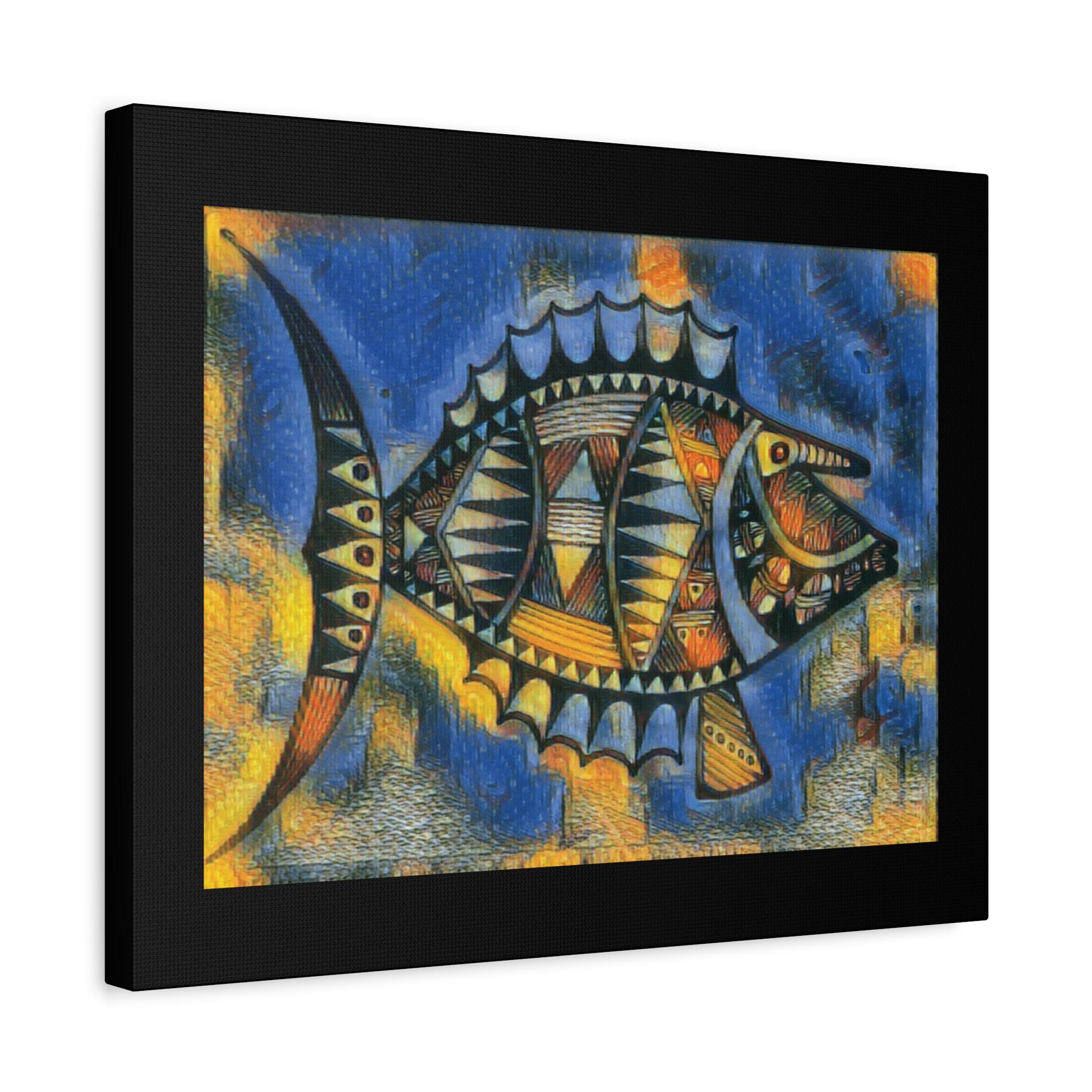 Unicorn Pico Canvas Wall Art