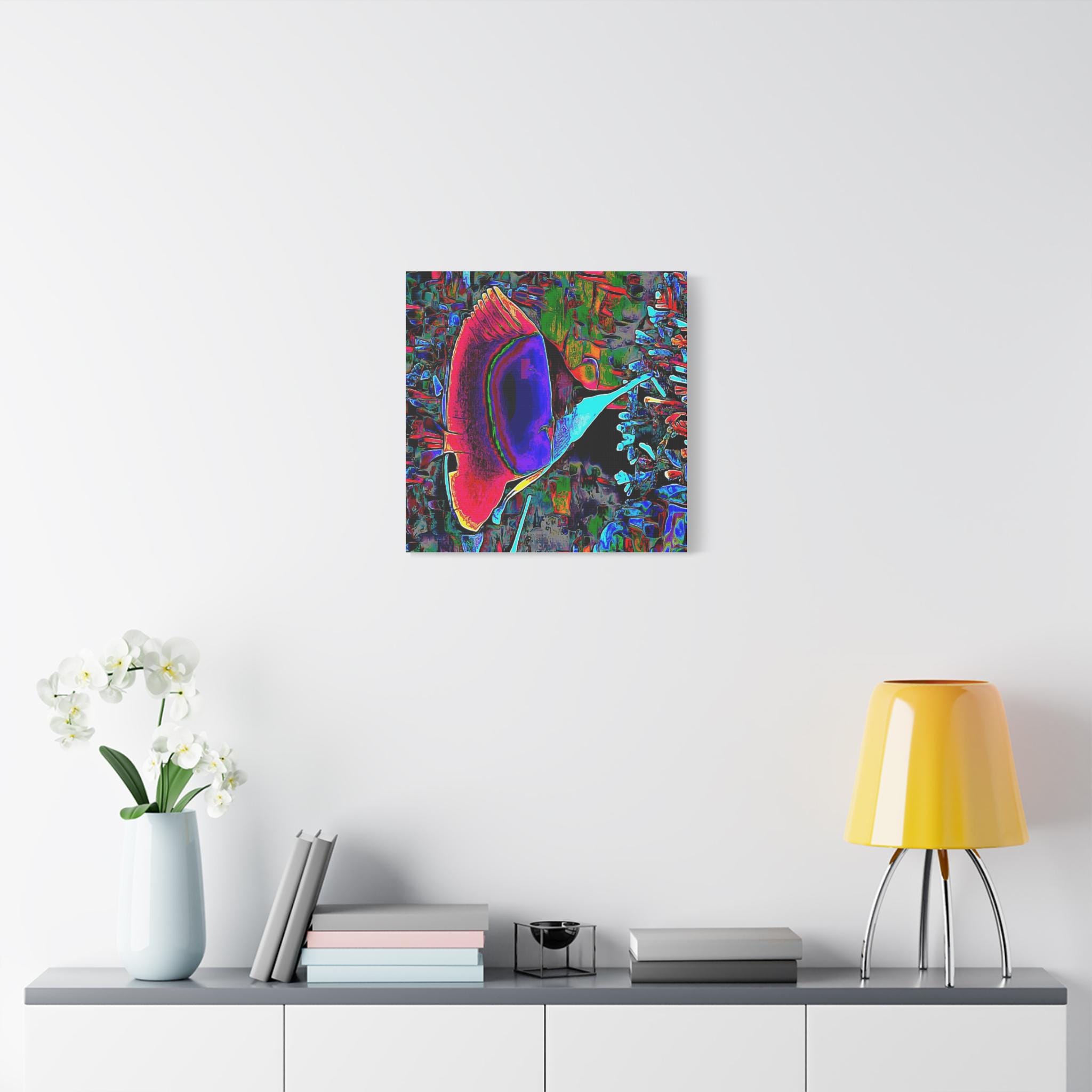 Long Snoot Left - Canvas Wall Art