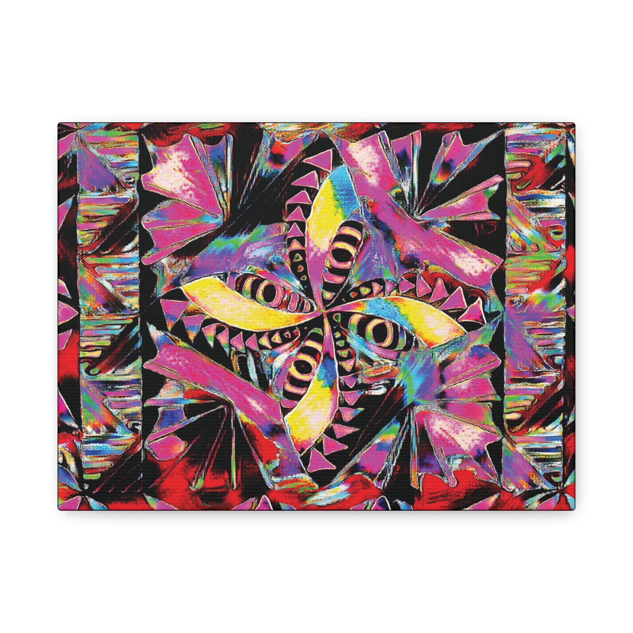 Dizzy Daze Canvas Wall Art