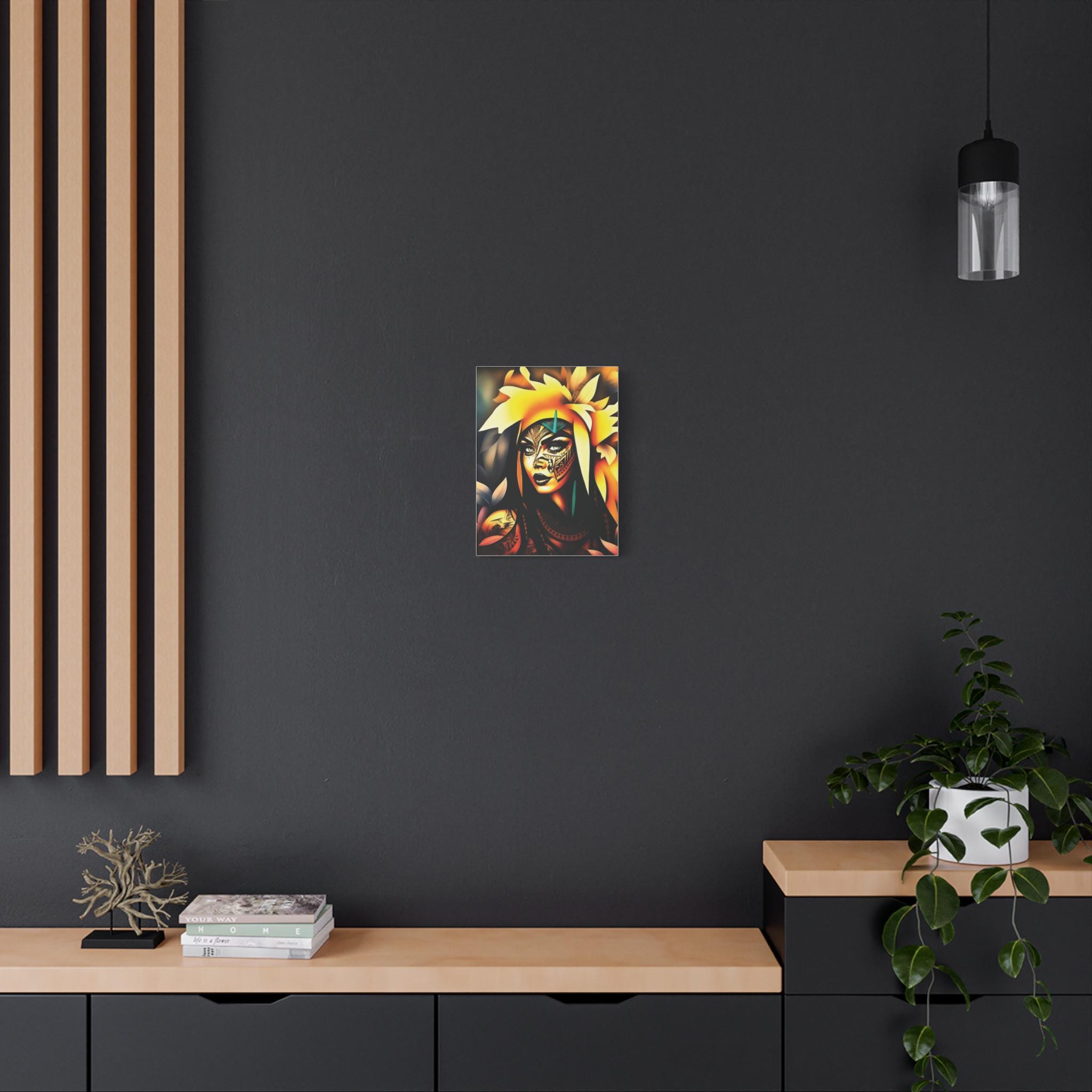 Poly Princess - Canvas Wall Art