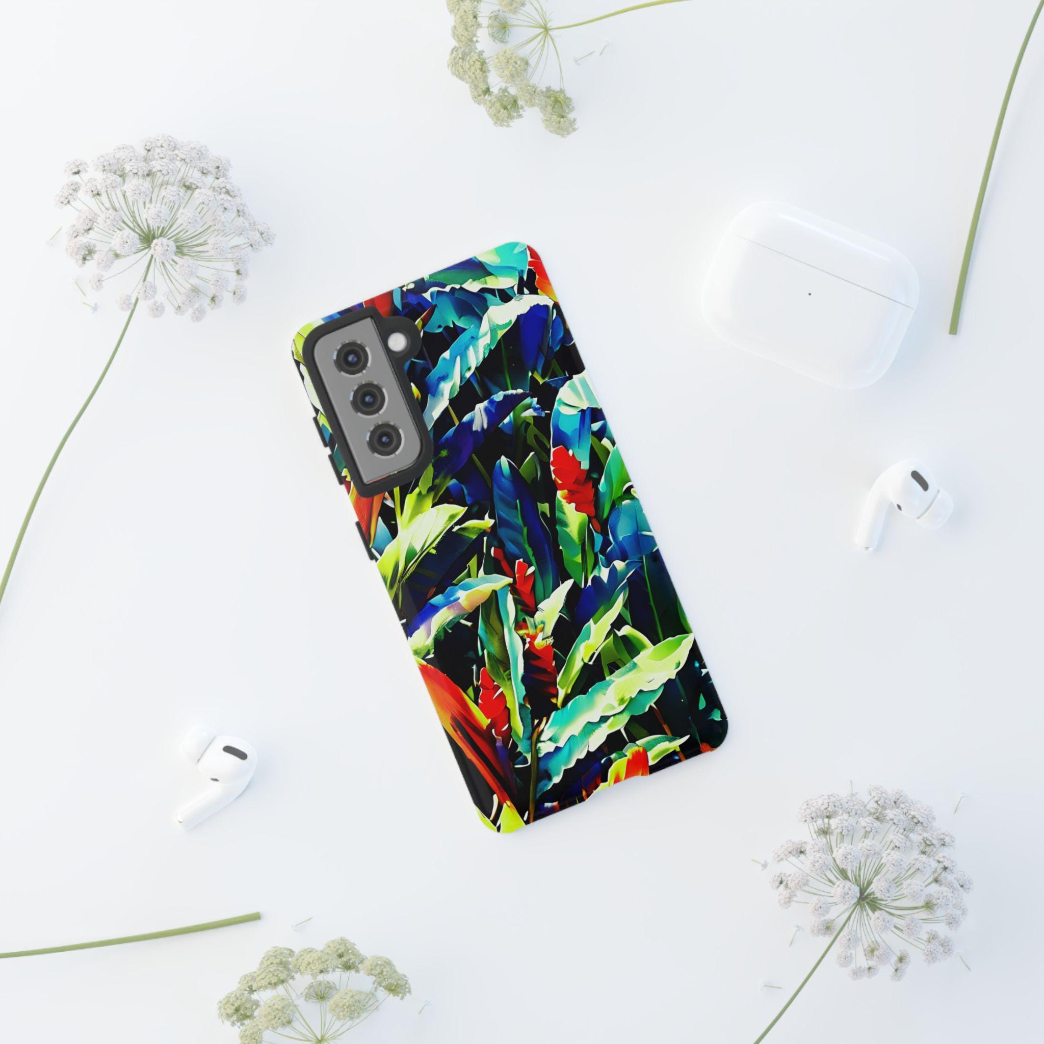 Floral Ginger Android Tough Case - Walt Smith Fiji Ocean Art - Supports ADE Reef Restoration