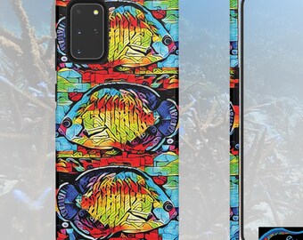 Coral Beauty Android Tough Case - Walt Smith Fiji Ocean Art - Supports ADE Reef Restoration