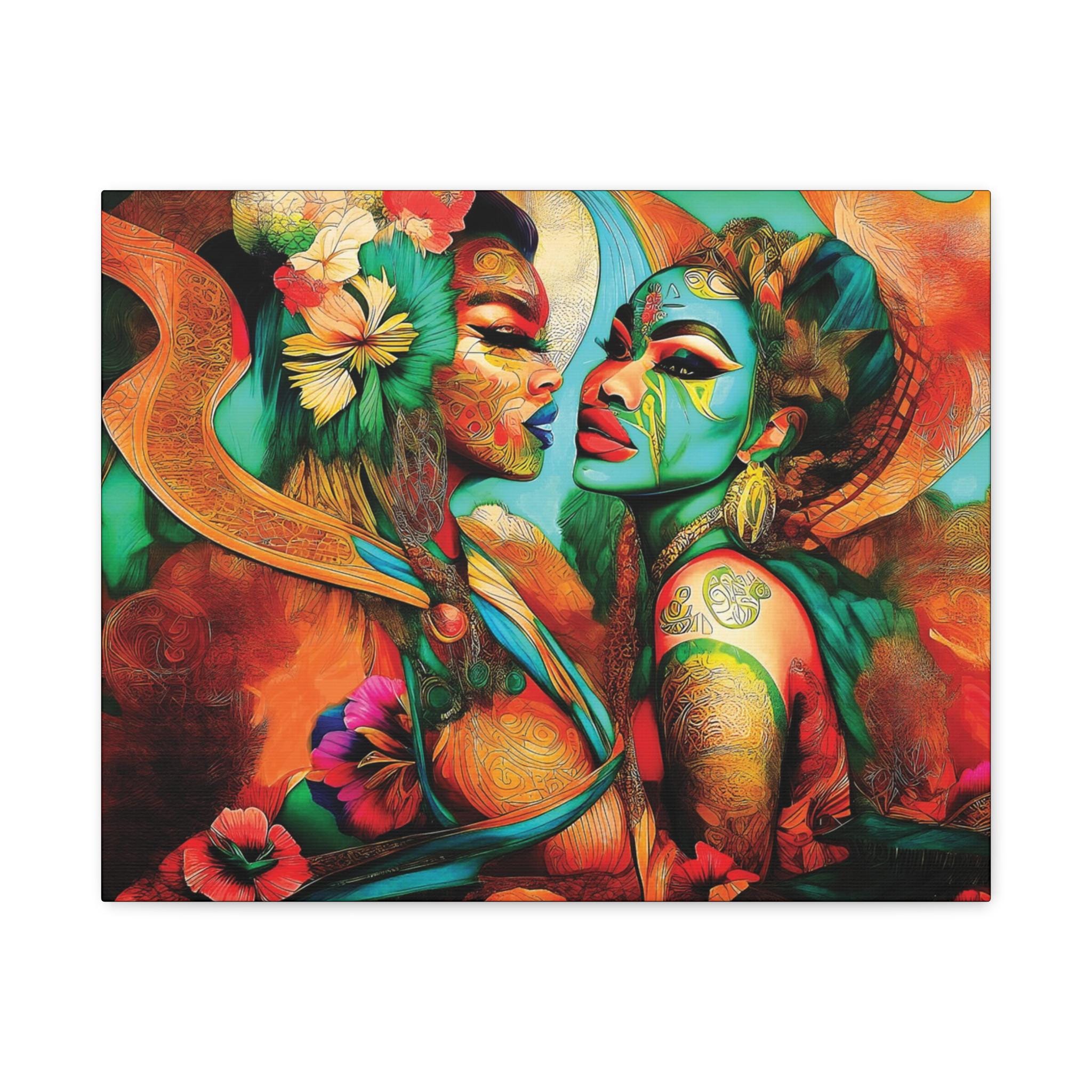 Friendly Union Canvas Wall Art
