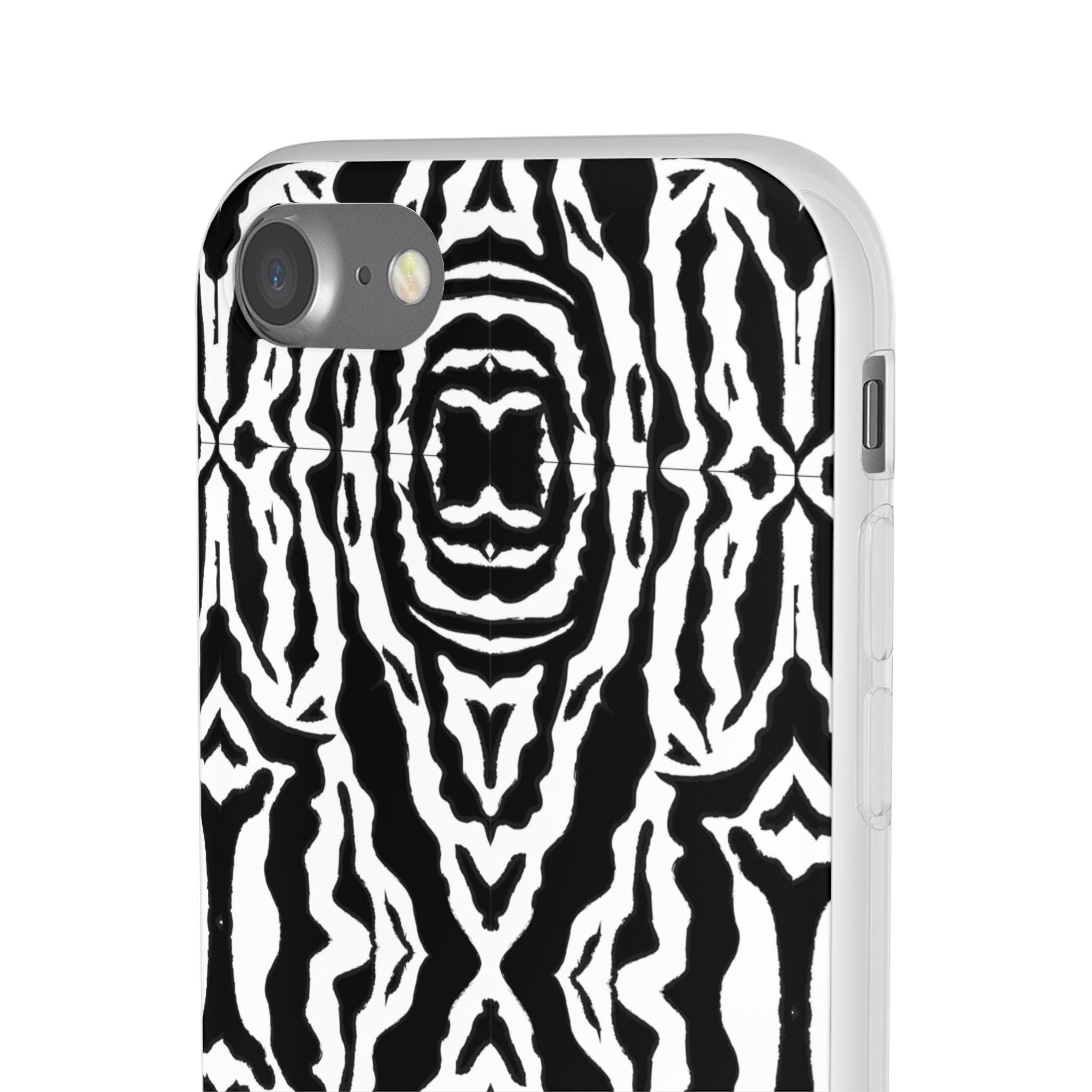 Zebra Confusion iPhone Flexi Case - Walt Smith Fiji Ocean Art - Supports ADE Reef Restoration
