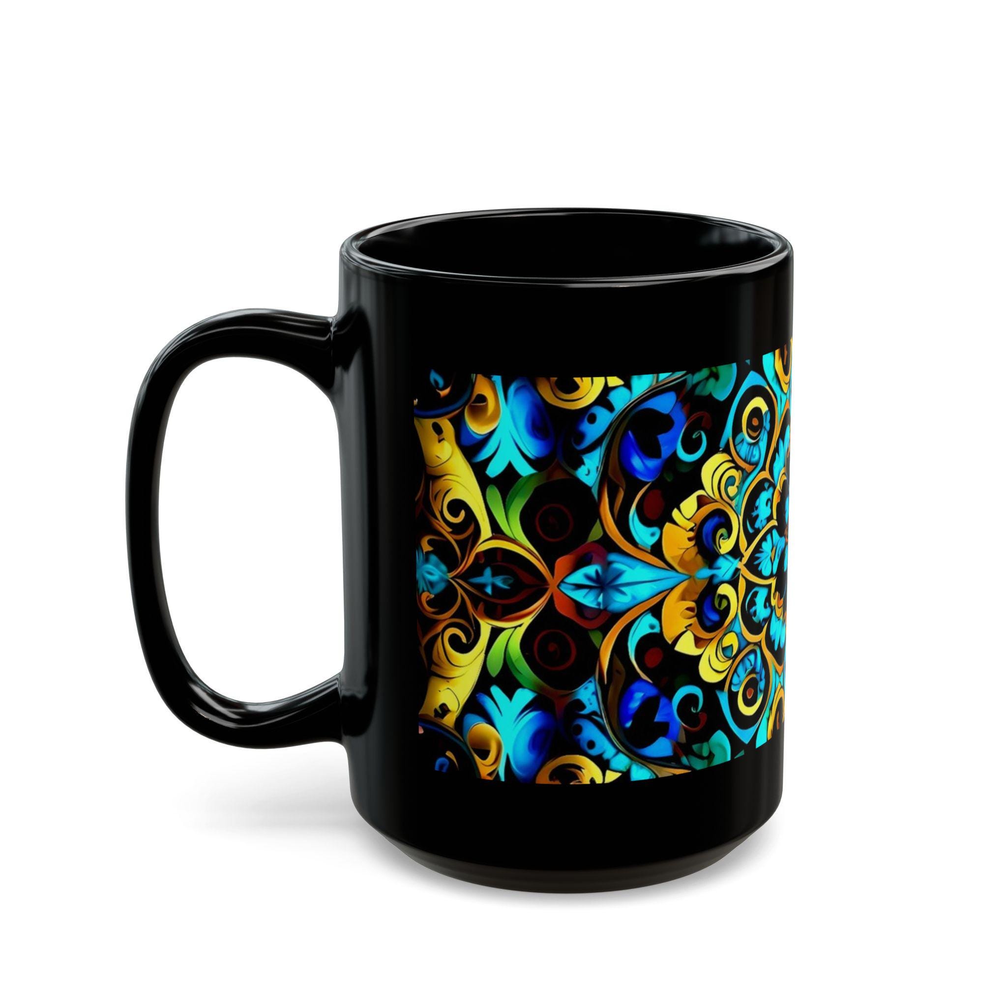 Blue Lace C - Coffee Mug