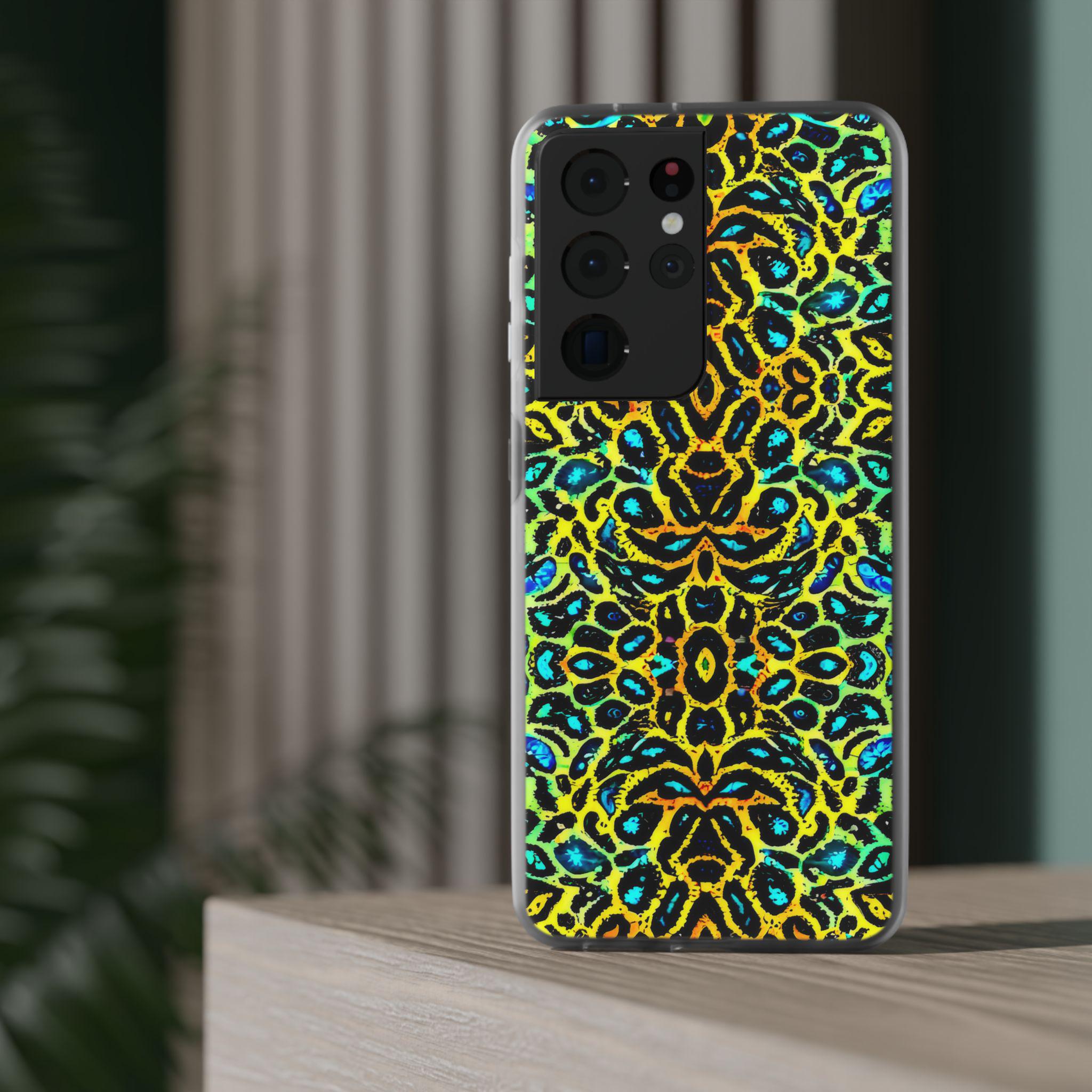 Golden Cat Android Flexi Case - Walt Smith Fiji Ocean Art - Supports ADE Reef Restoration