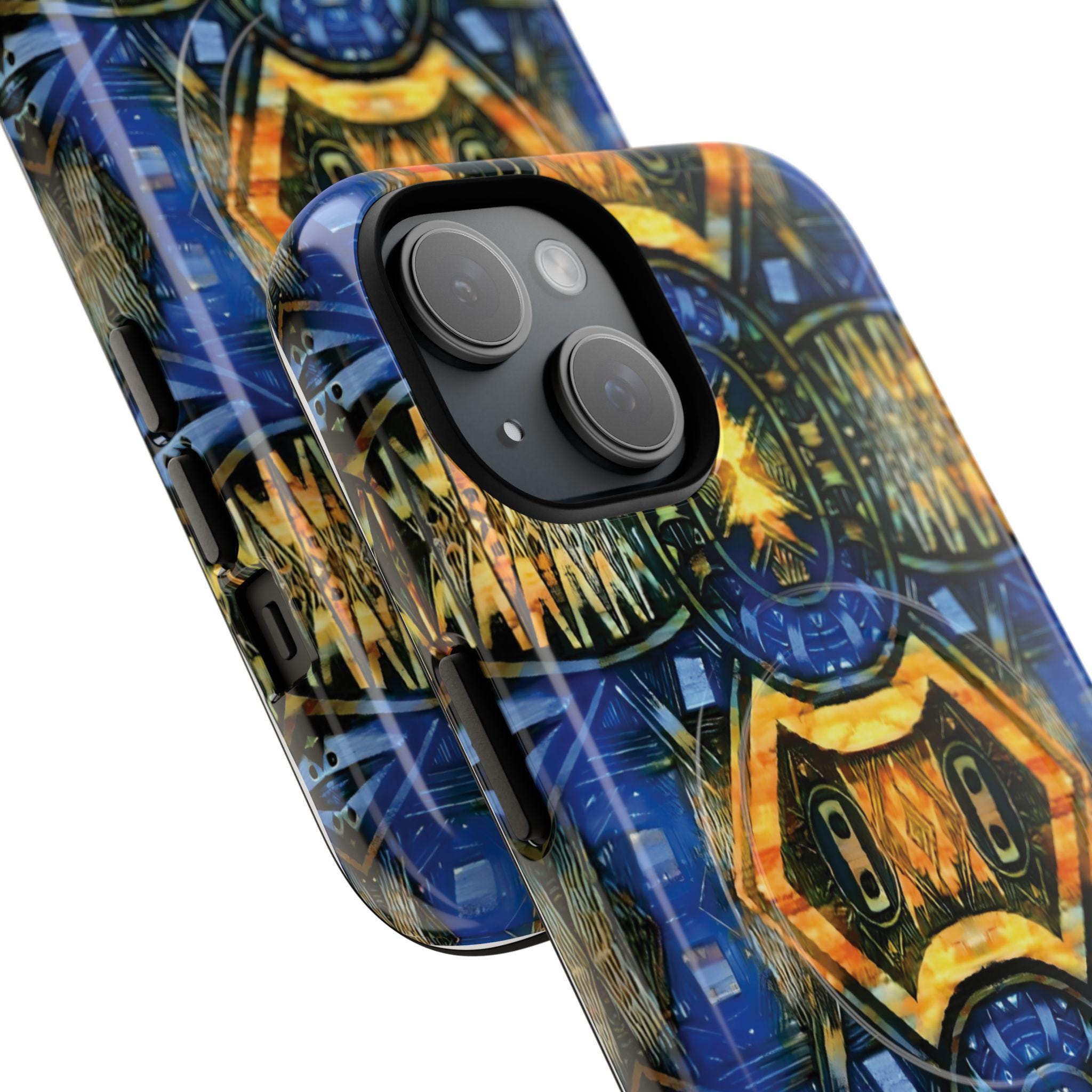Blue Shield iPhone Magnetic Case - Walt Smith Fiji Ocean Art - Supports ADE Reef Restoration