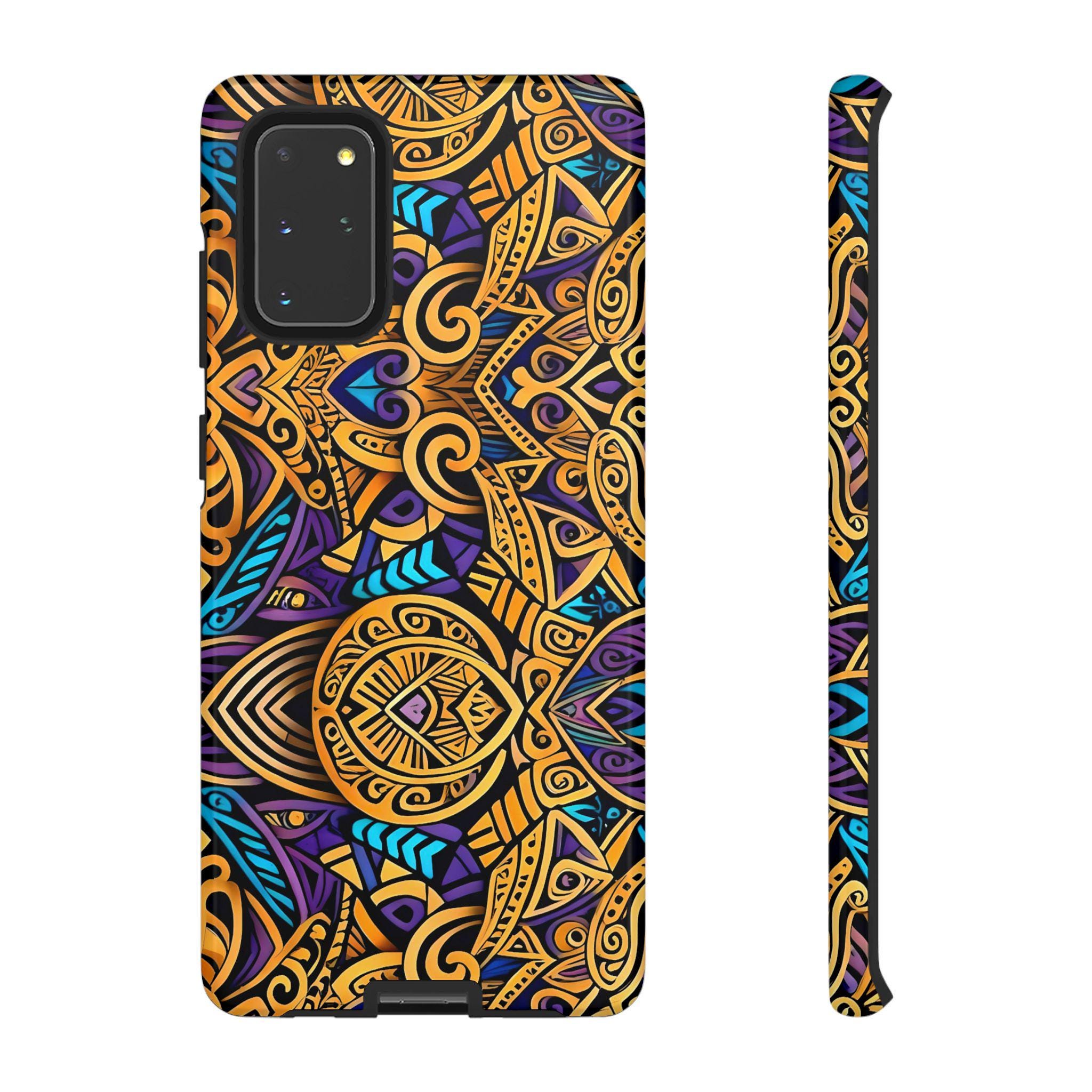 Gold Indo Android Tough Case - Walt Smith Fiji Ocean Art - Supports ADE Reef Restoration
