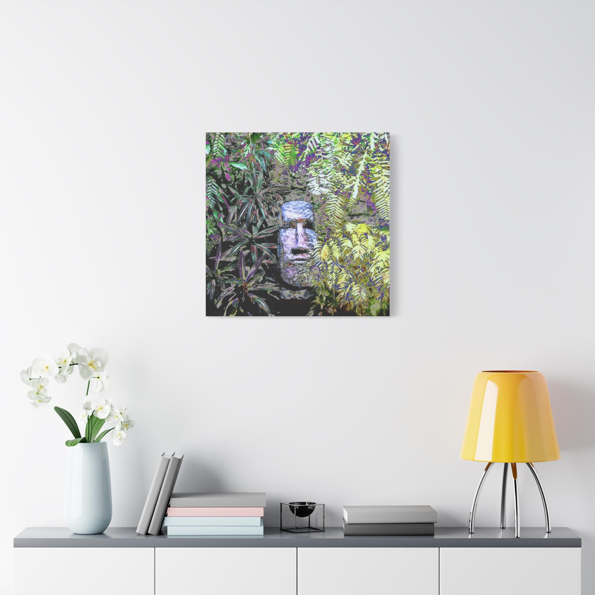 Rapanui Ad C - Canvas Wall Art