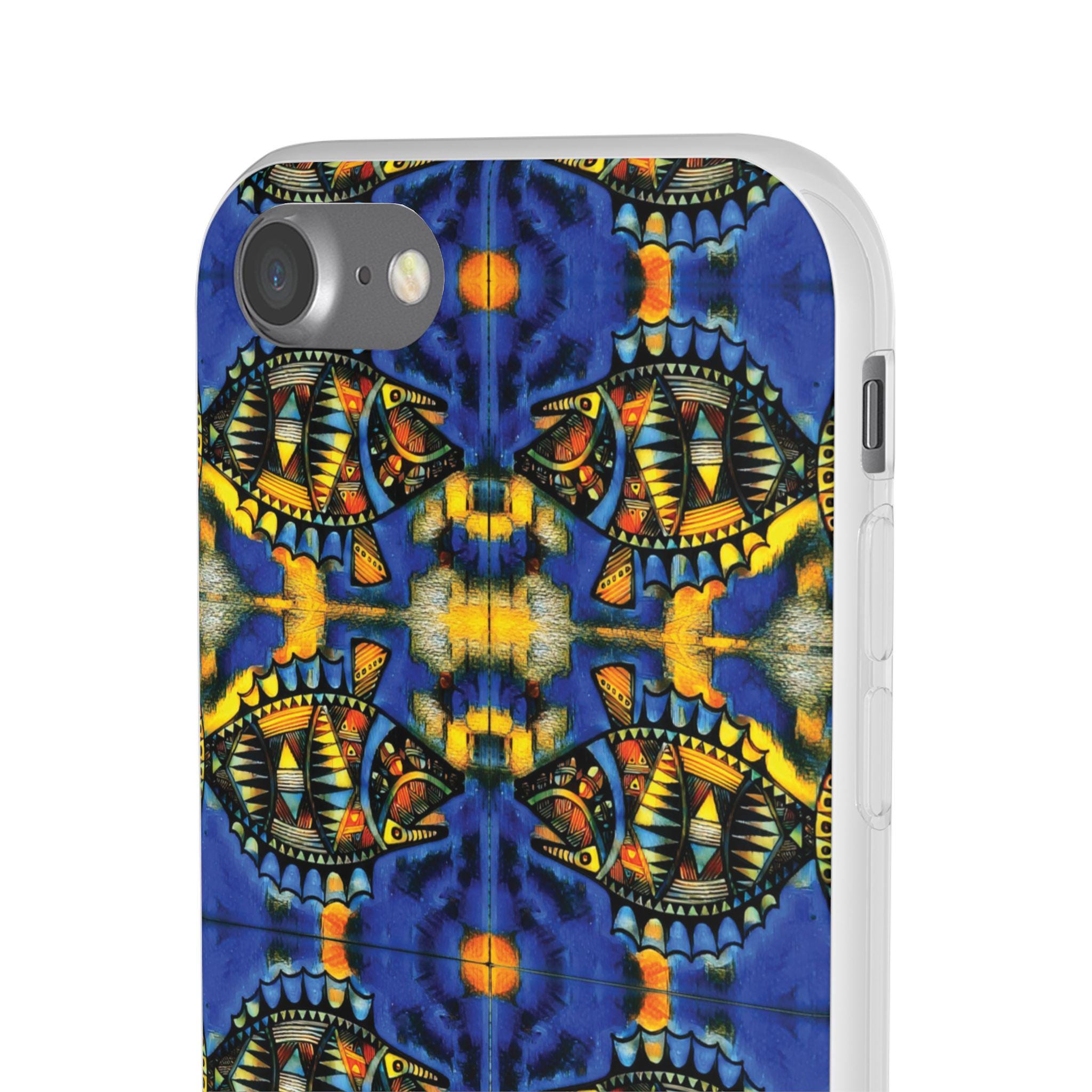 Unicorn Tang iPhone Flexi Case - Walt Smith Fiji Ocean Art - Supports ADE Reef Restoration