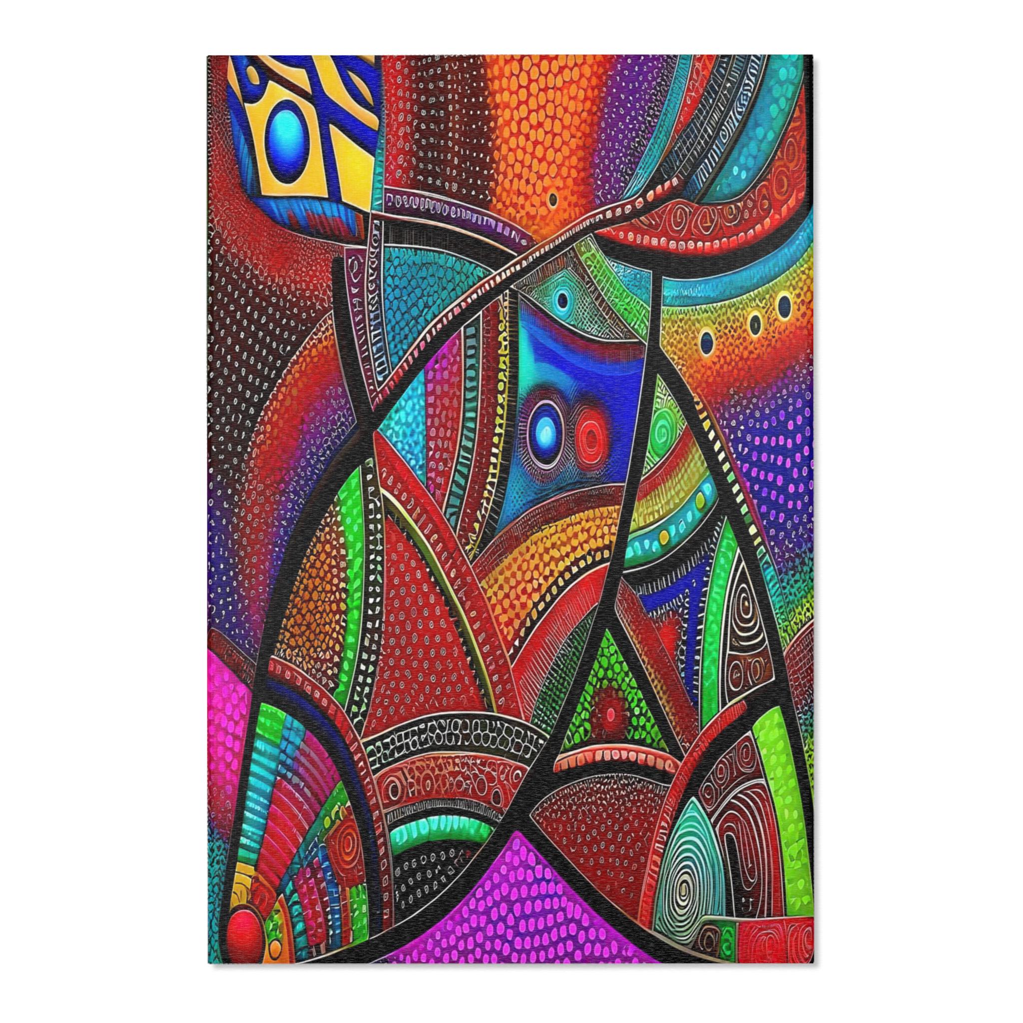 Fish Phone Area Rug