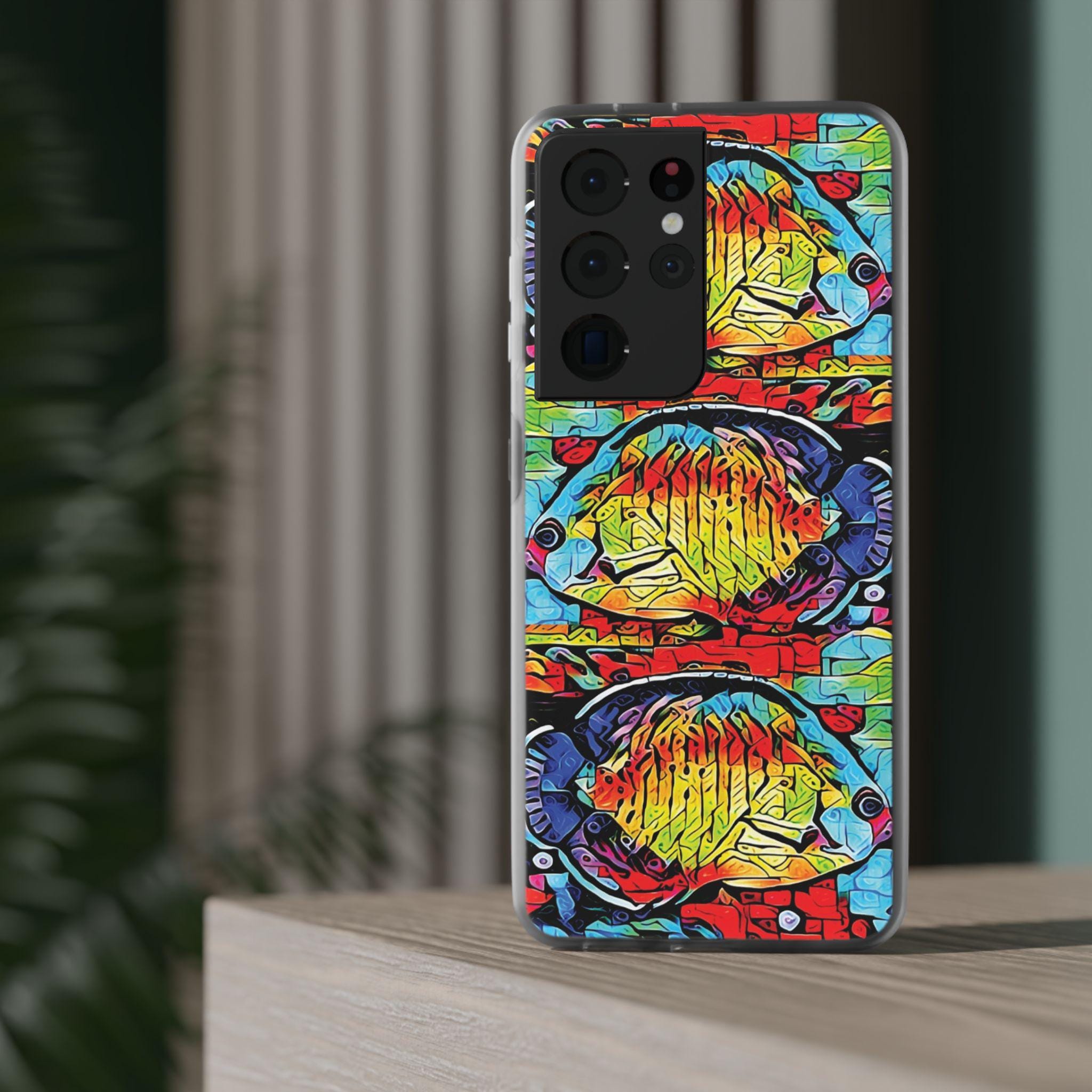 Coral Beauty Android Flexi Case - Walt Smith Fiji Ocean Art - Supports ADE Reef Restoration