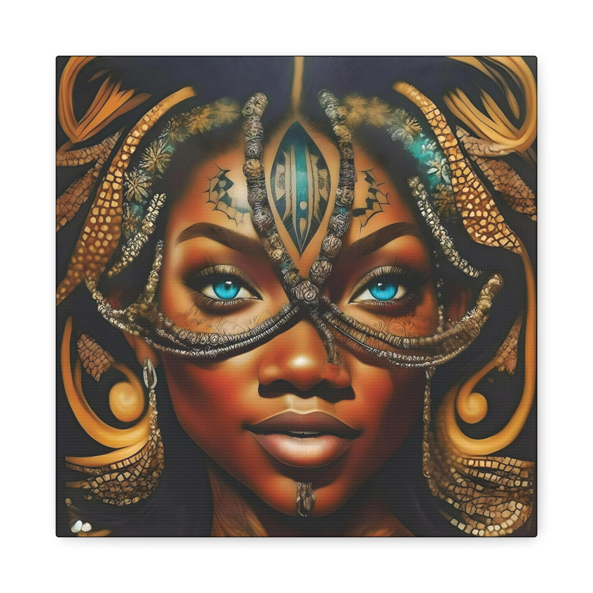 Fiji Braids Canvas Wall Art