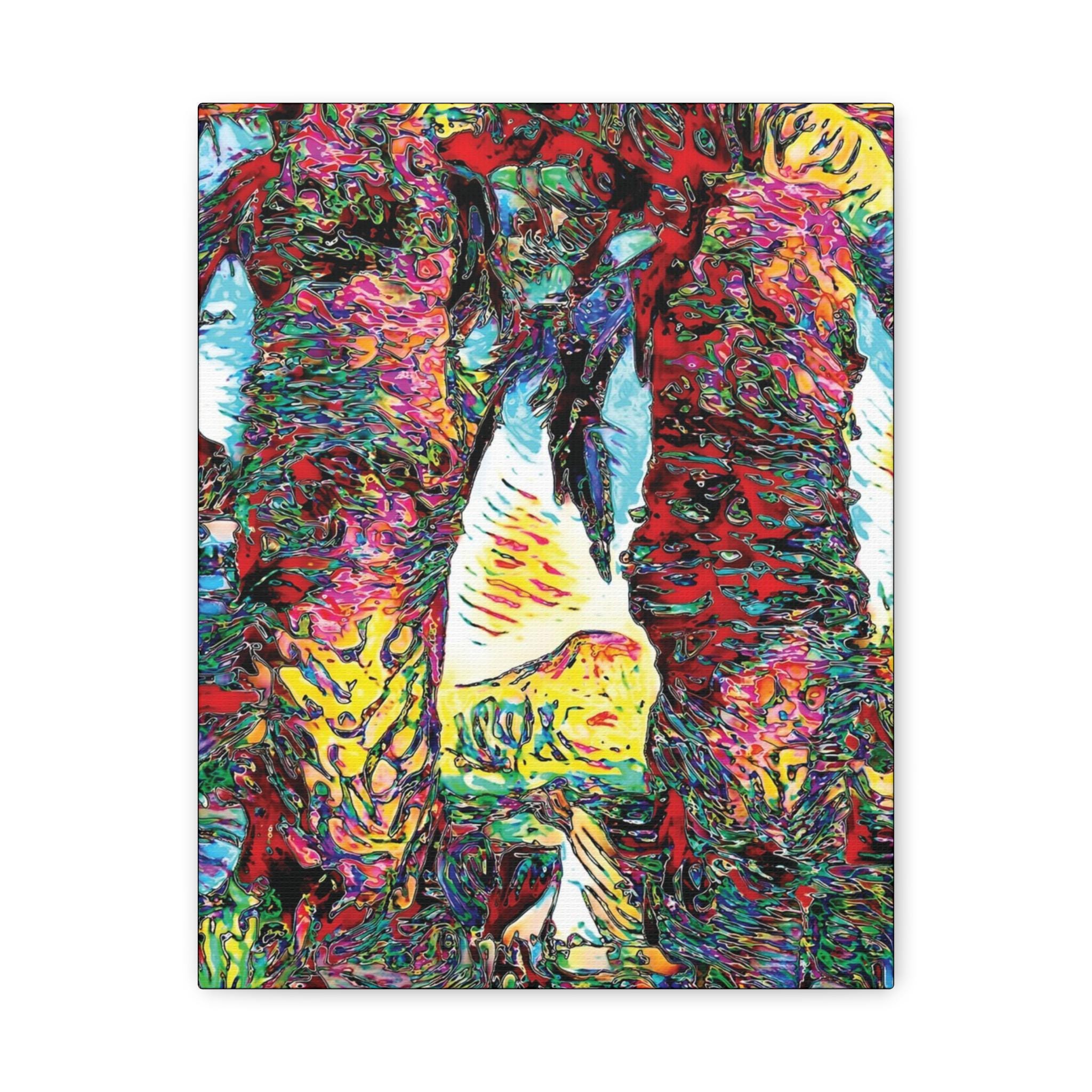 Rondas Tress Canvas Wall Art