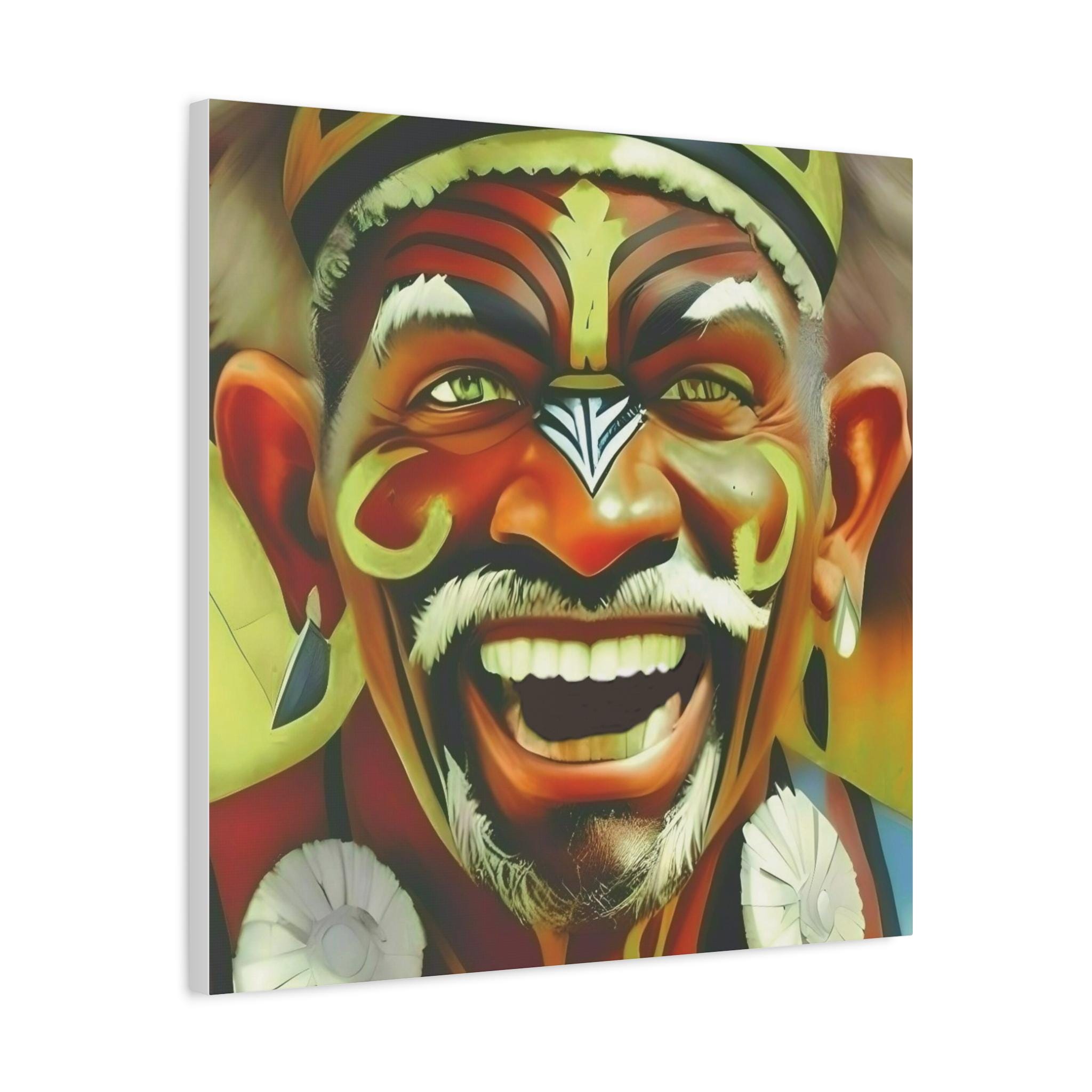 Happy Elder - Canvas Wall Art