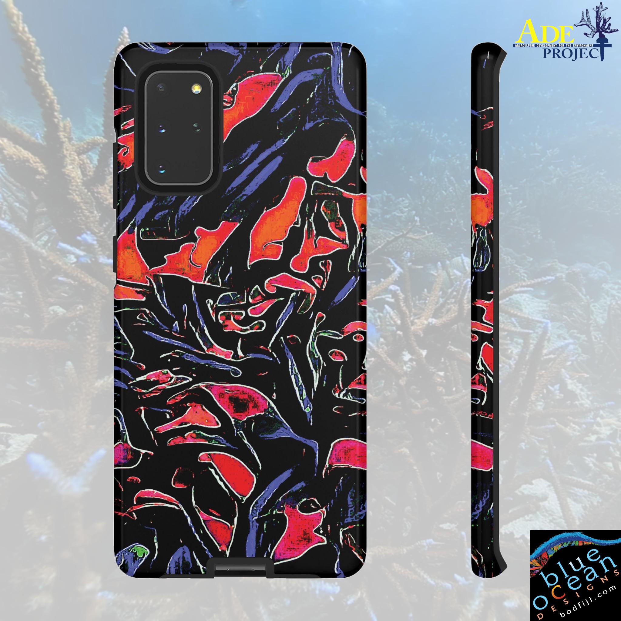 Dark Rider Android Tough Case - Walt Smith Fiji Ocean Art - Supports ADE Reef Restoration