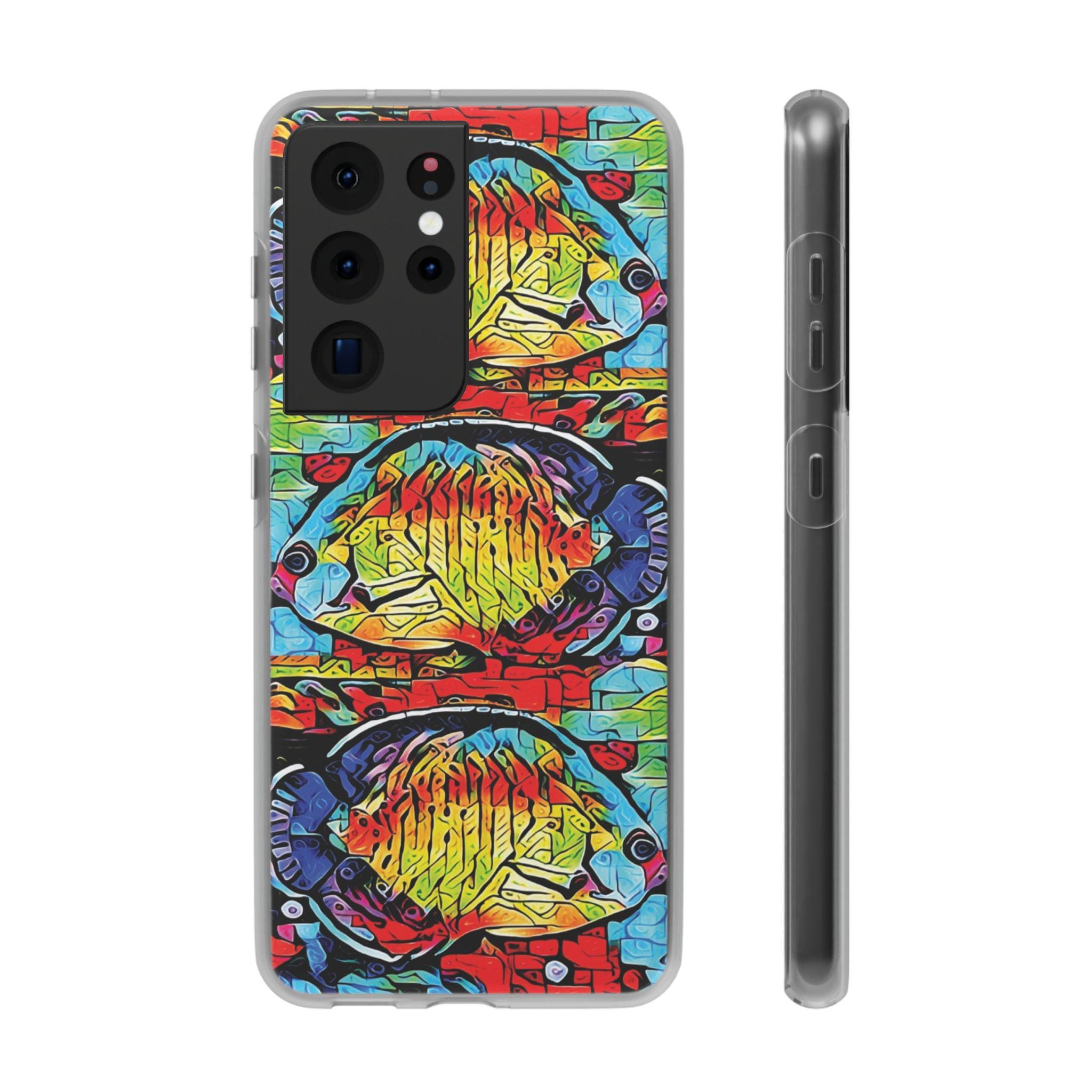 Coral Beauty Android Flexi Case - Walt Smith Fiji Ocean Art - Supports ADE Reef Restoration