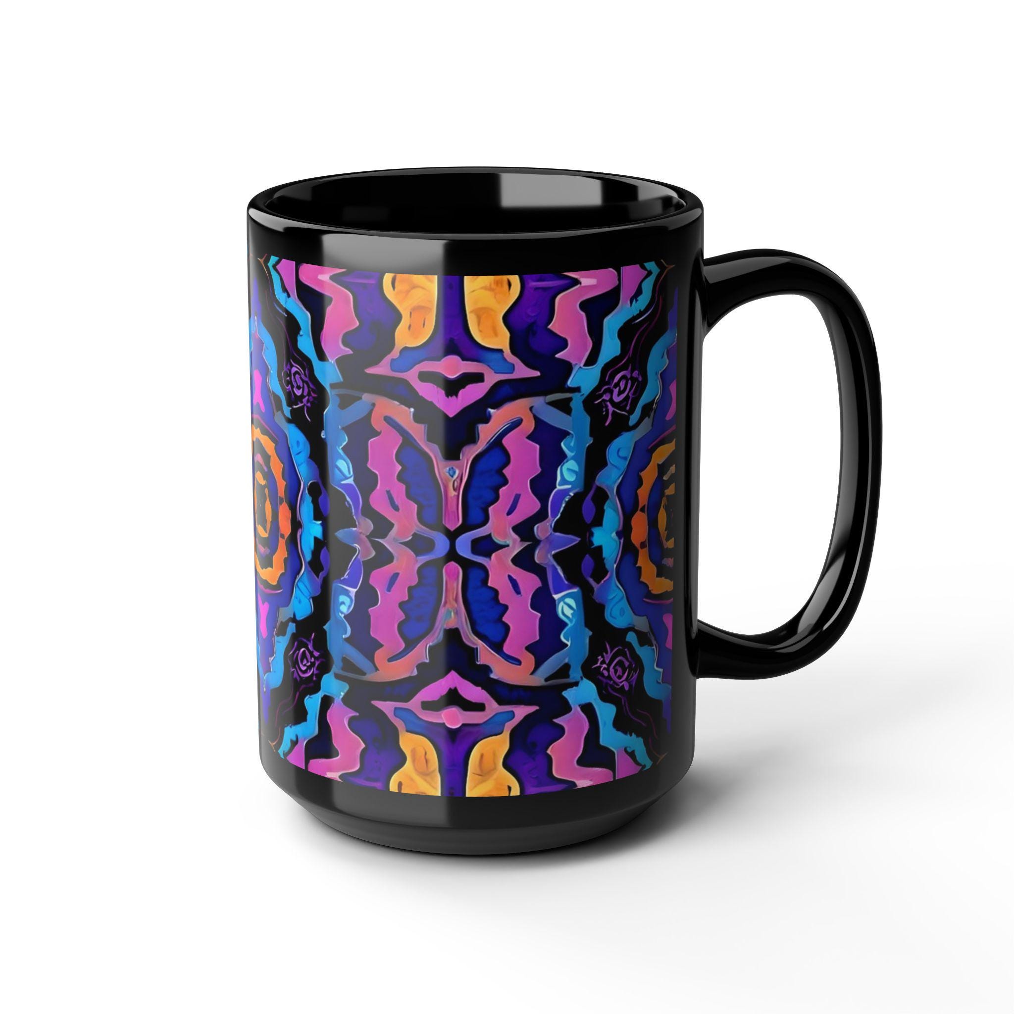 Purple H - Coffee Mug