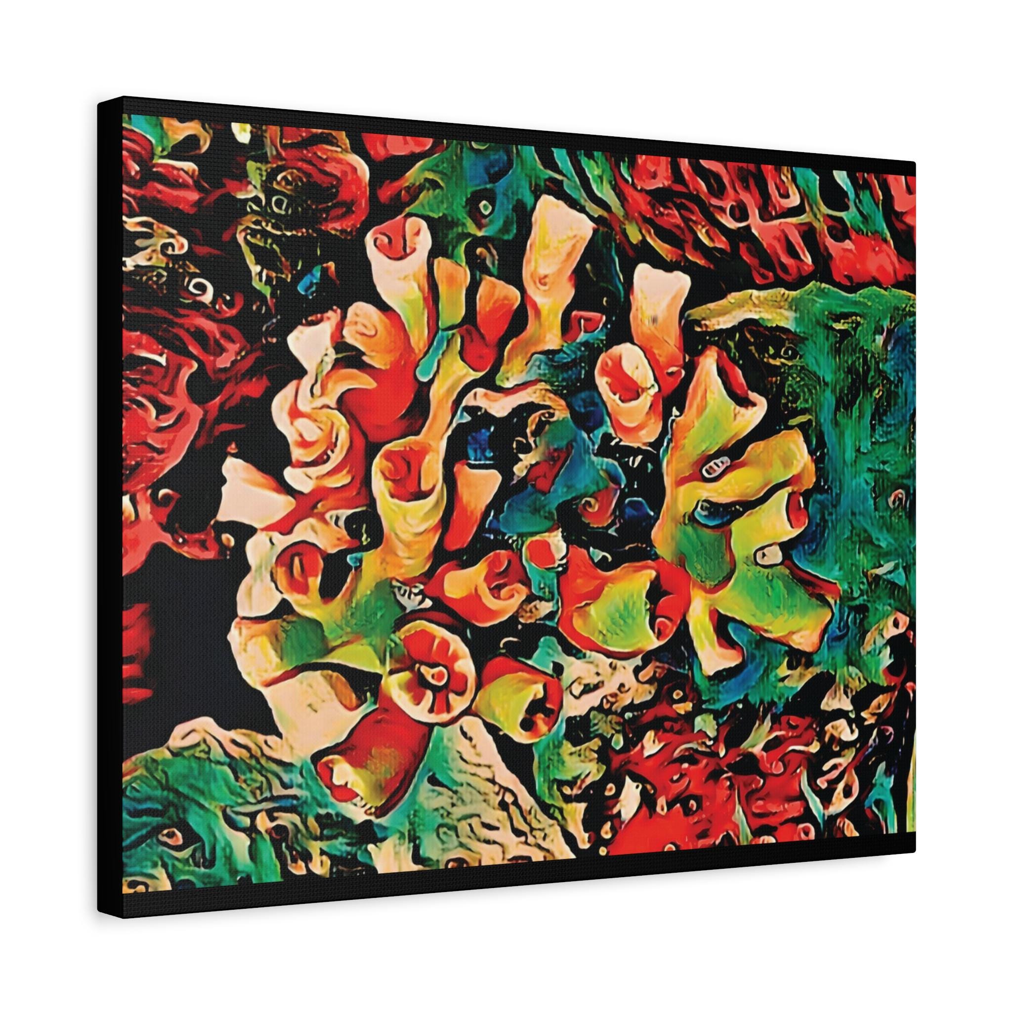 Tubular Canvas Wall Art