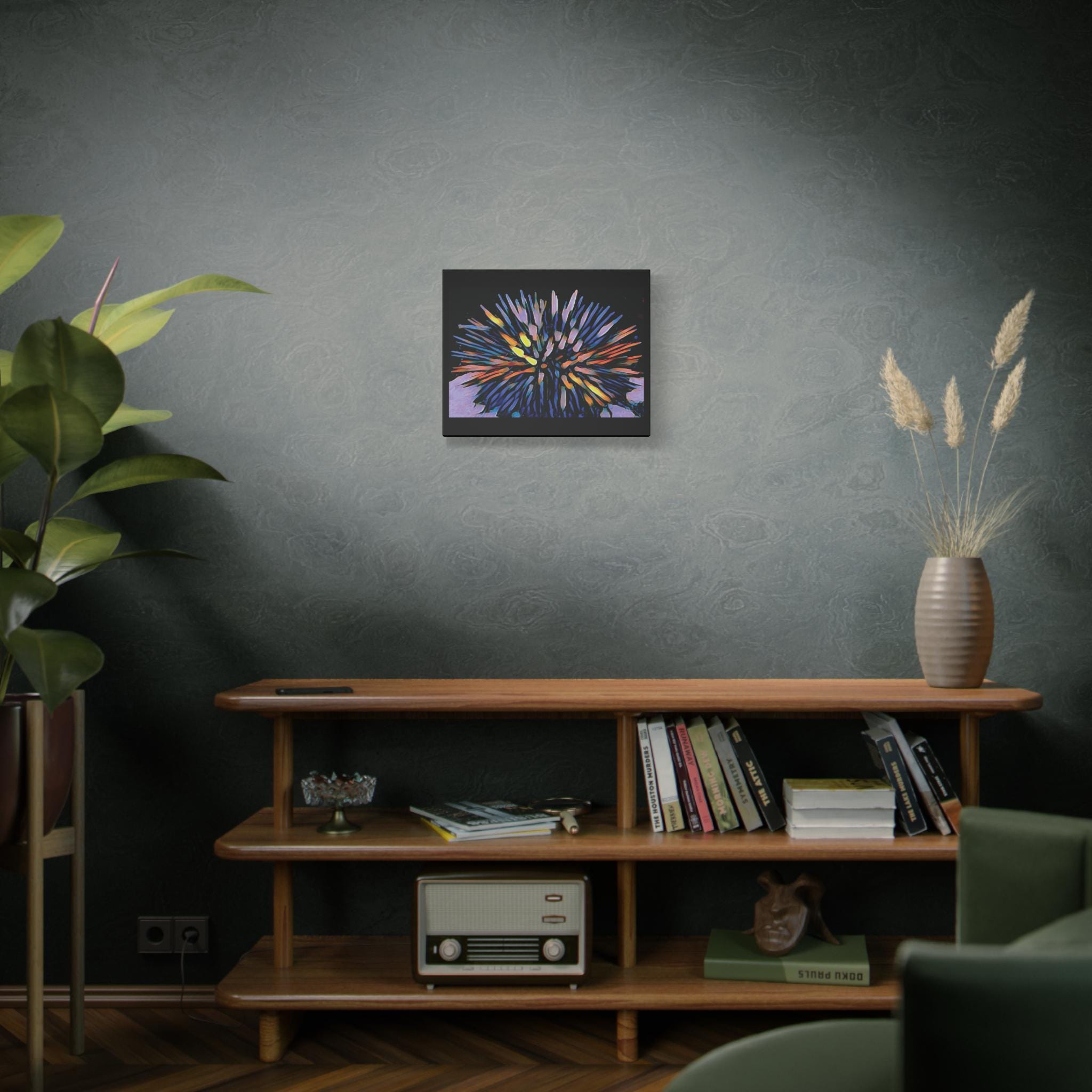 Hello Spike Canvas Wall Art