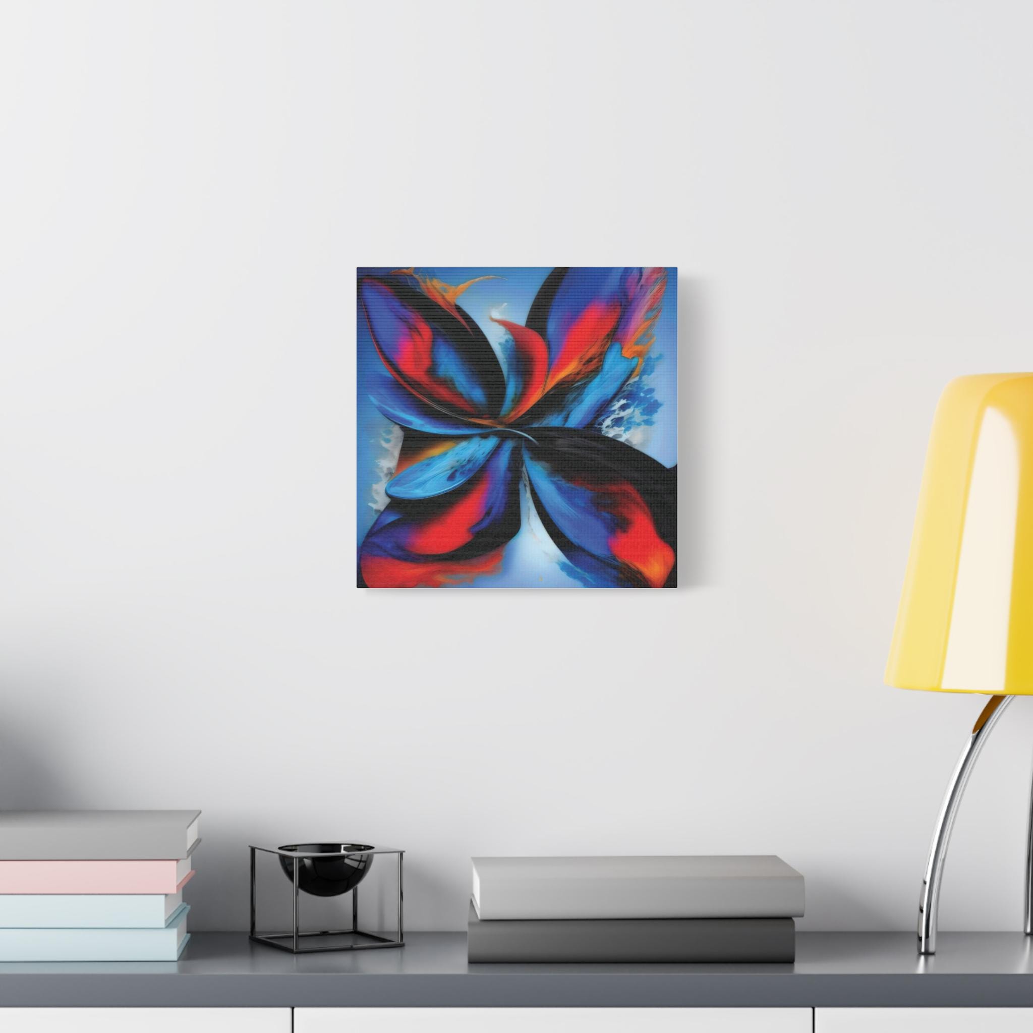 Flamin Fan - Canvas Wall Art