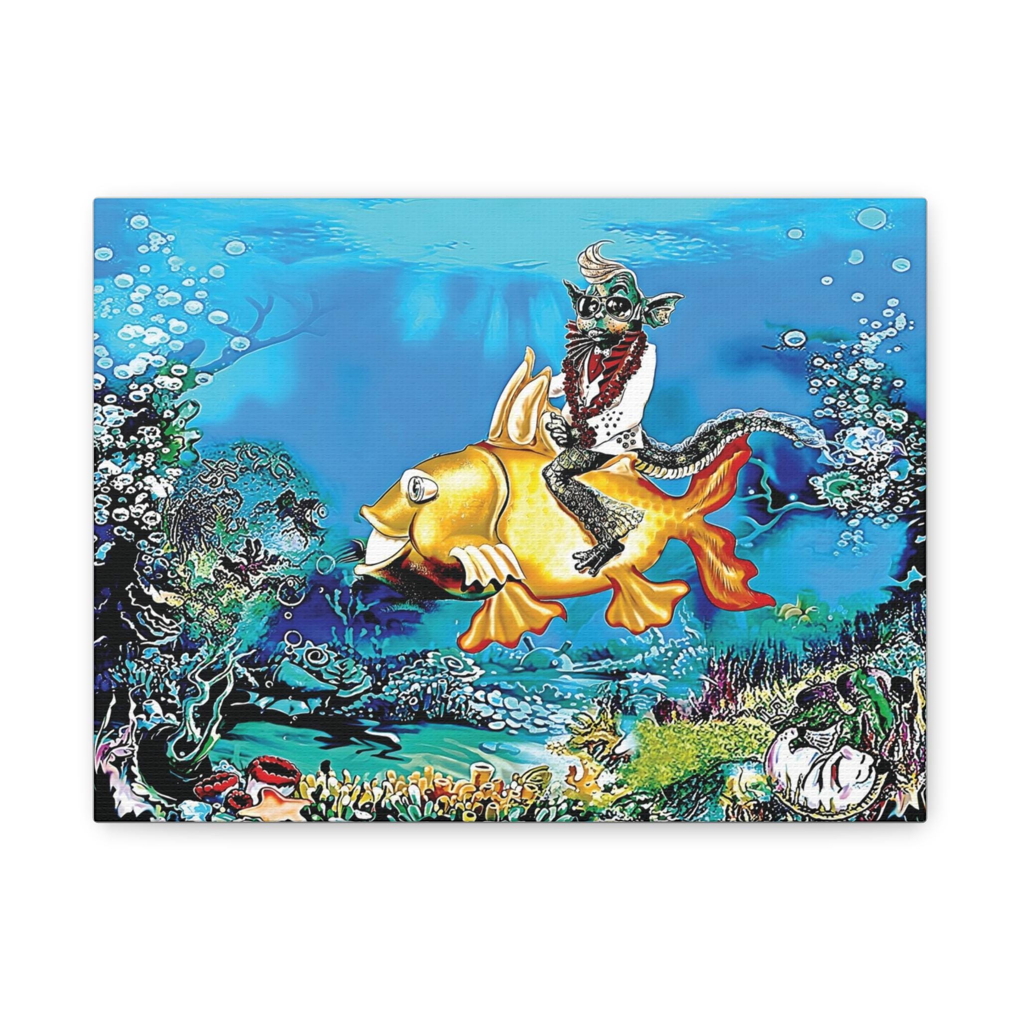 Elfish Baby - Canvas Wall Art