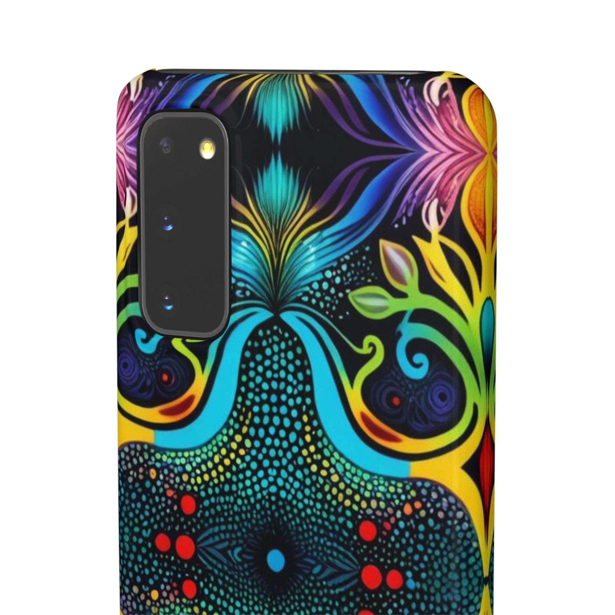 Psychedelic Abo Android Snap Case - Walt Smith Fiji Ocean Art - Supports ADE Reef Restoration
