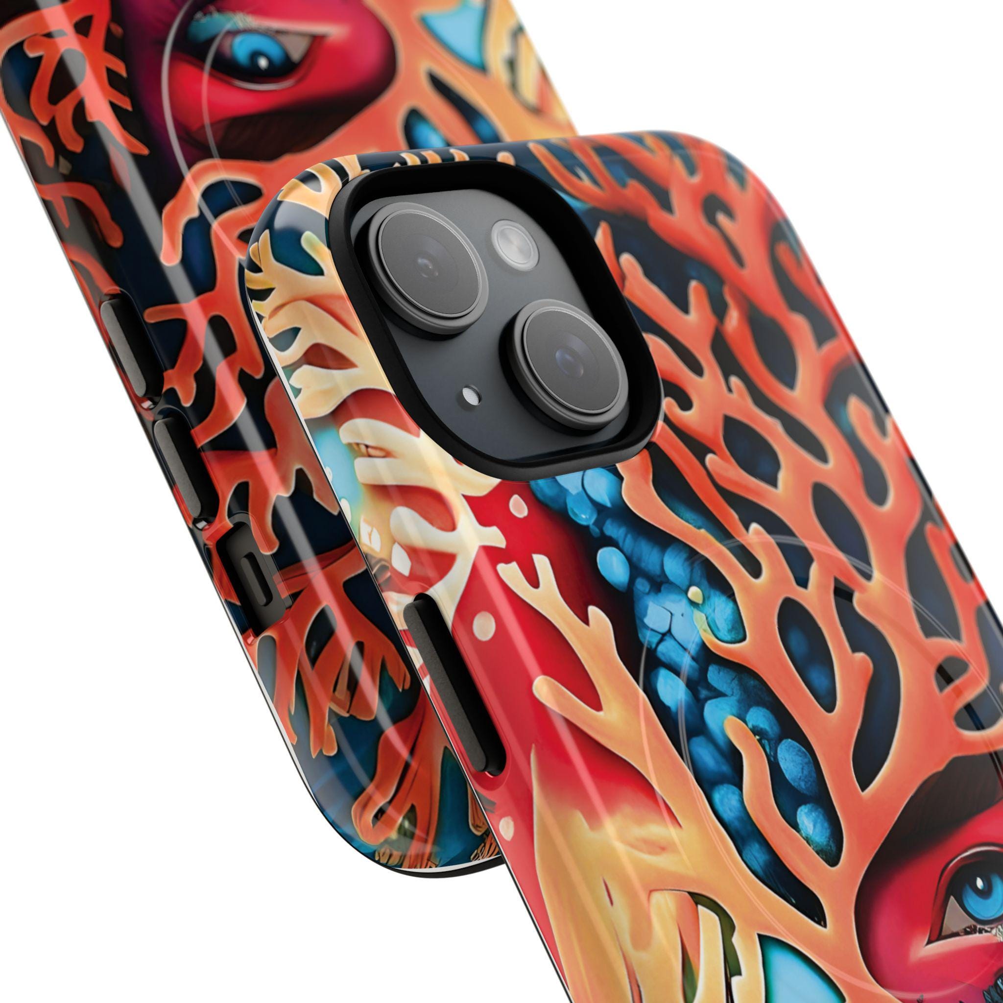 Hidden Reef iPhone Magnetic Case - Walt Smith Fiji Ocean Art - Supports ADE Reef Restoration