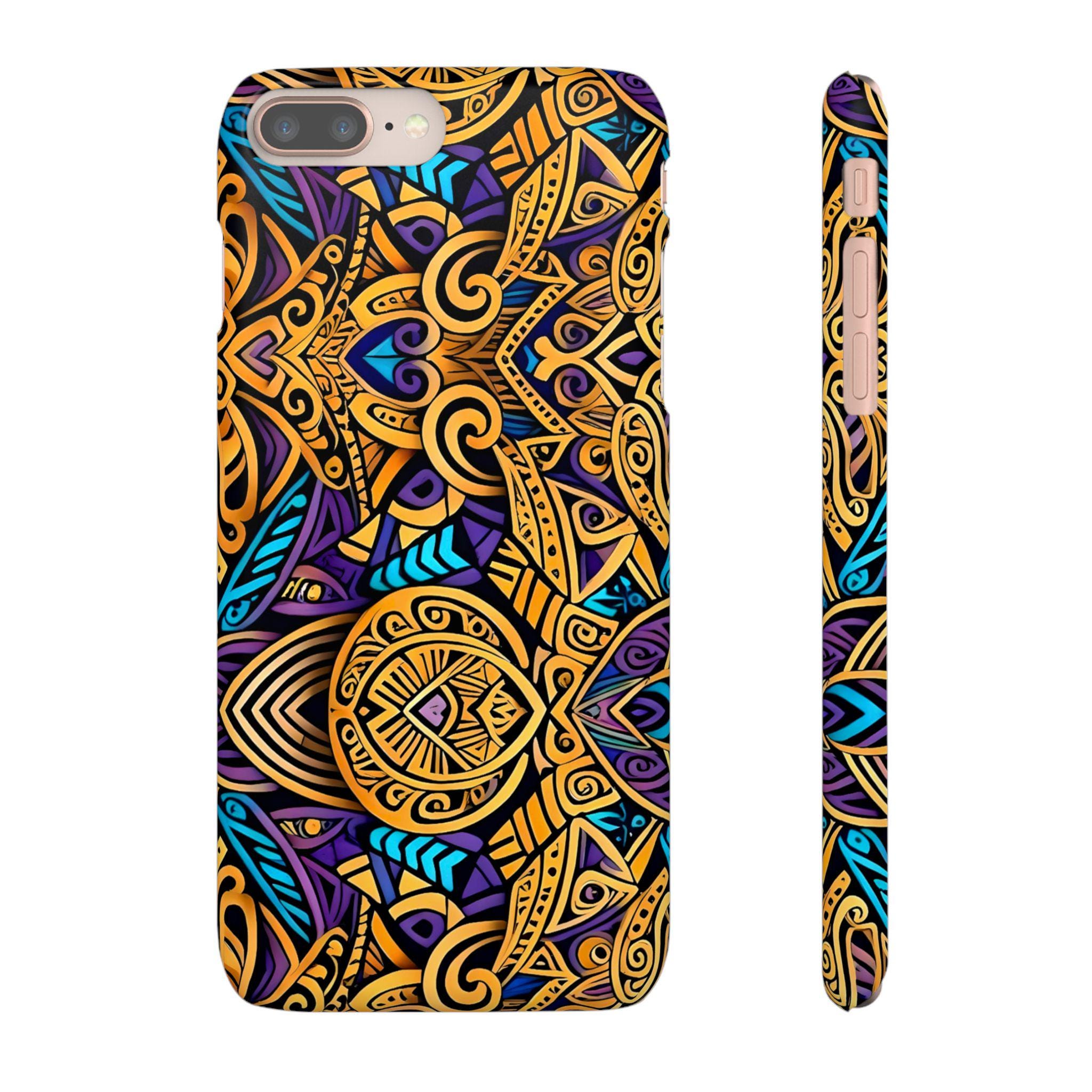 Gold Indo iPhone Snap Case - Walt Smith Fiji Ocean Art - Supports ADE Reef Restoration