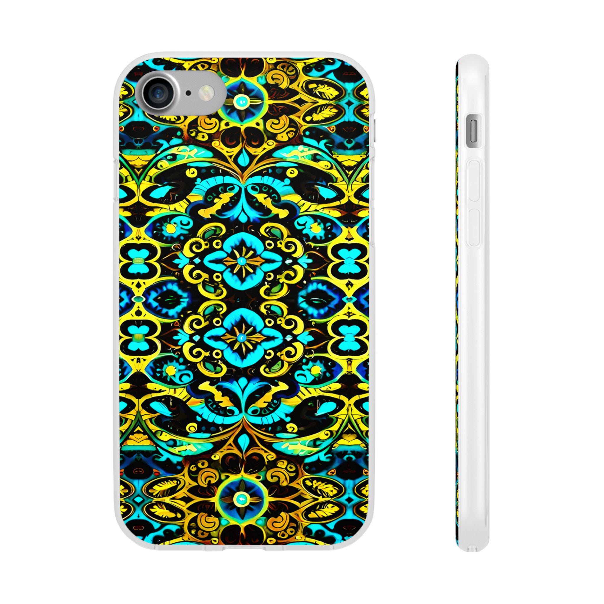 Blue Lace iPhone Flexi Case - Walt Smith Fiji Ocean Art - Supports ADE Reef Restoration