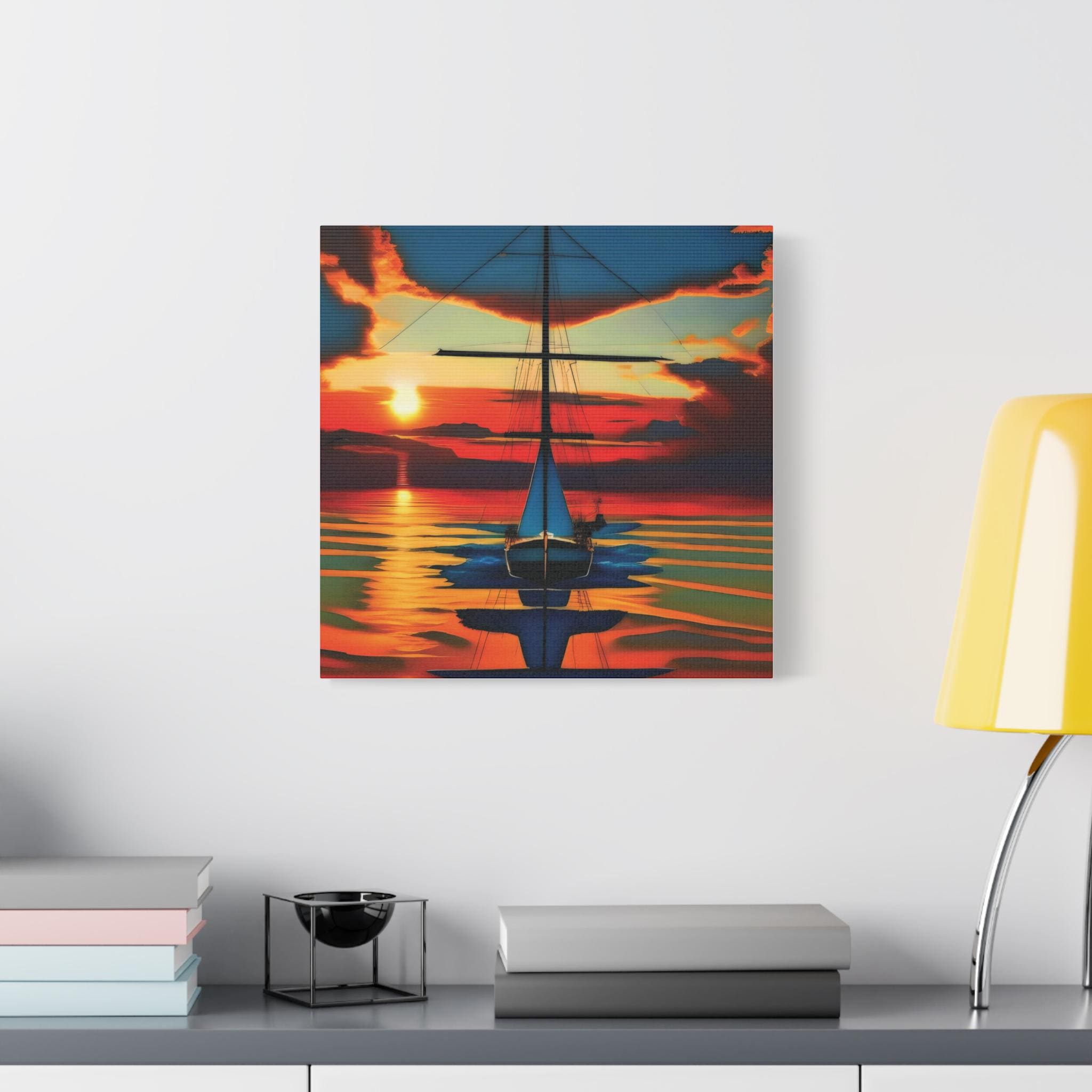 Night on the Water - Canvas Wall Art